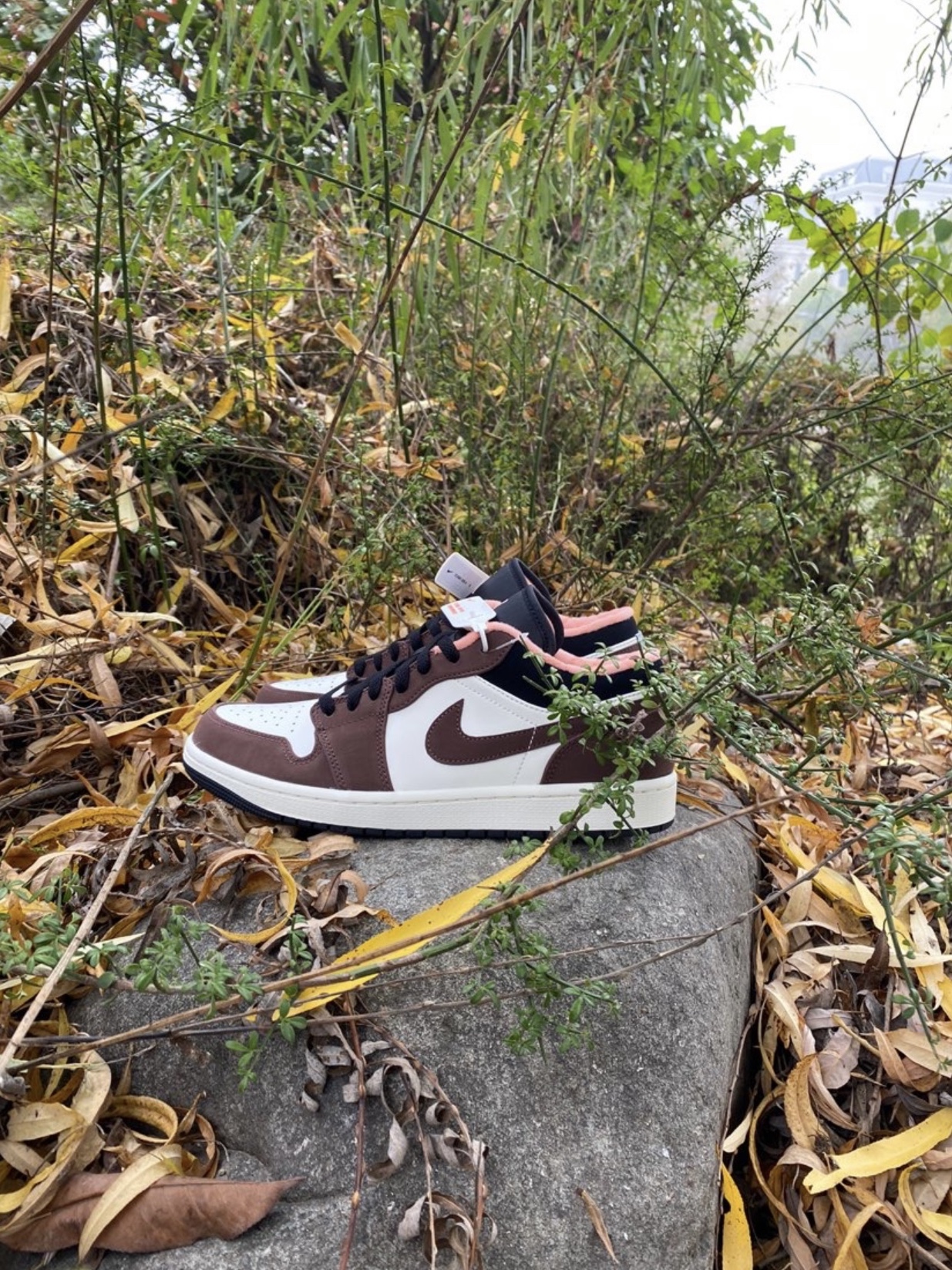 Jordan 1 Low SE Chocolate Bliss 착용 스타일 - 2