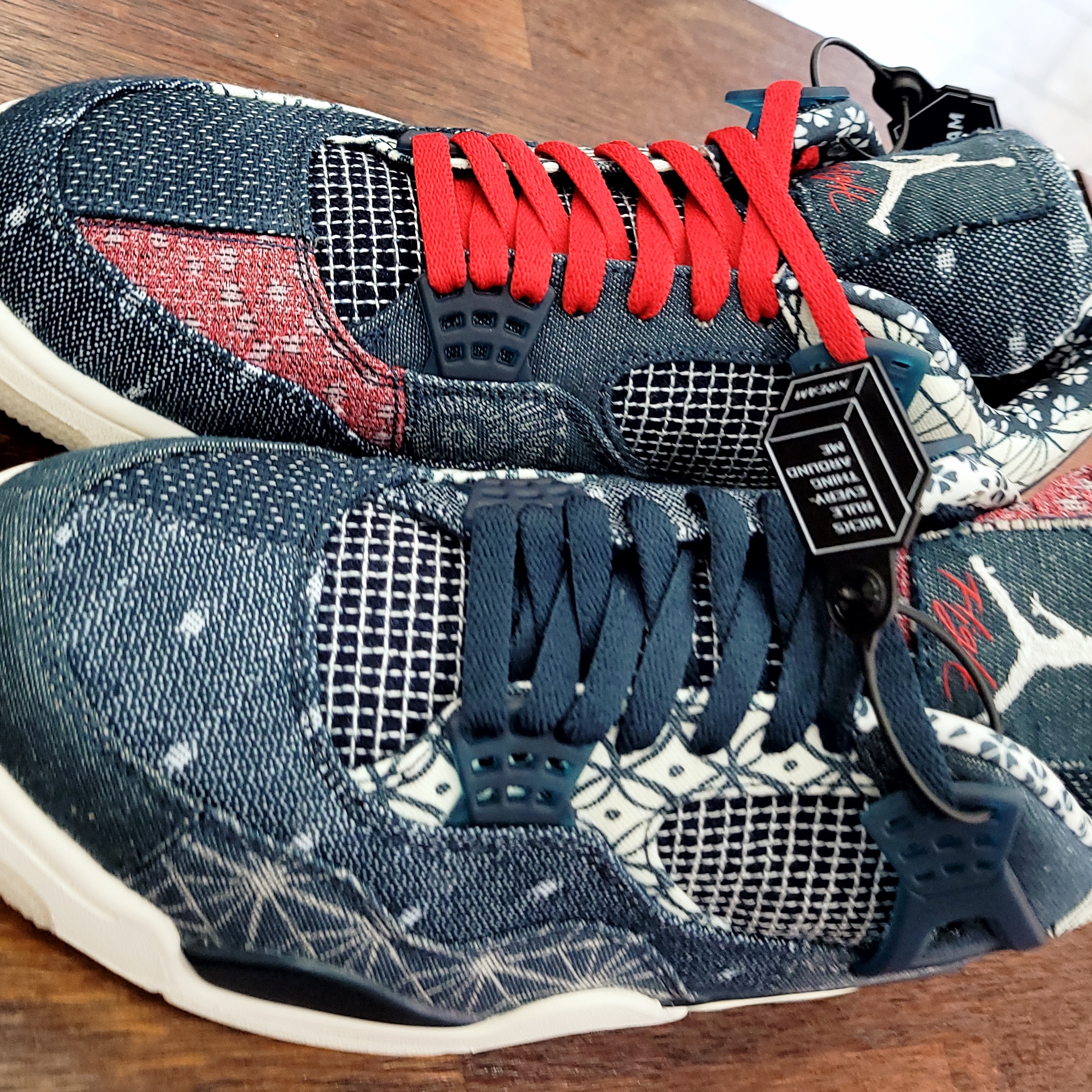 Jordan 4 Retro SE Deep Ocean 착용 스타일 - 3