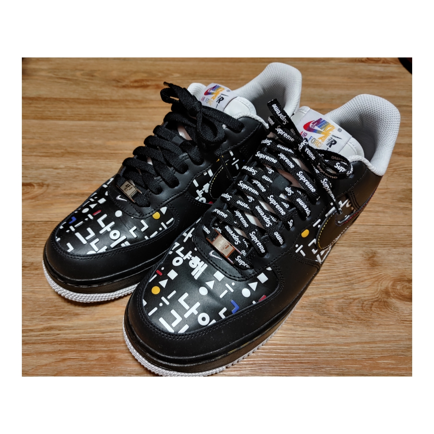 Nike Air Force 1 '07 LV8 Hangul Day 착용 스타일