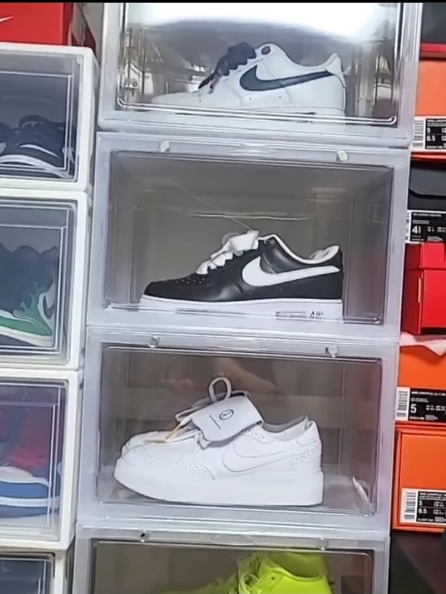 Nike x Peaceminusone Kwondo1 White, Nike x Peaceminusone Air Force 1 Low Para-Noise 착용 스타일
