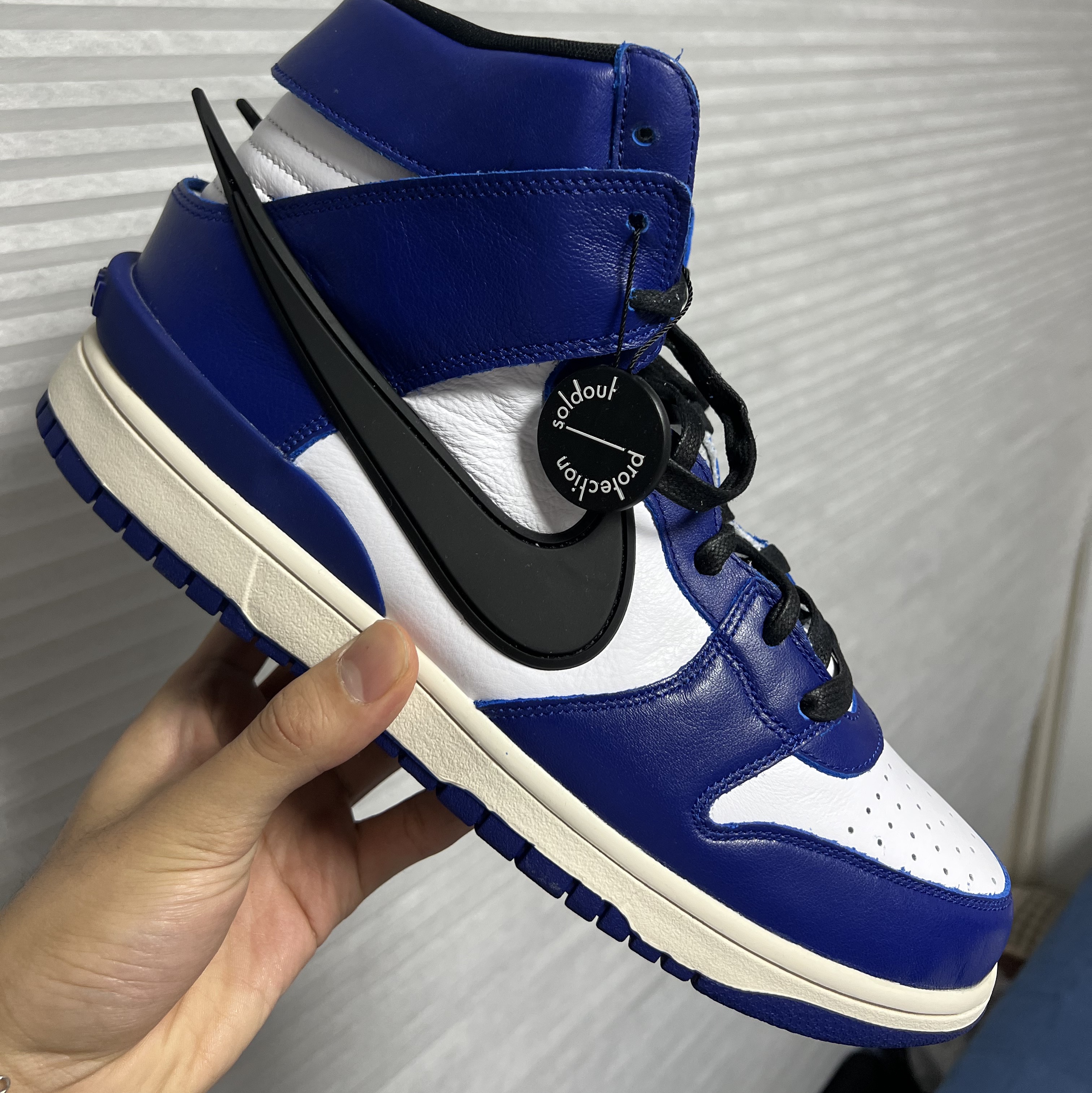 Nike x Ambush Dunk High Deep Royal Blue 착용 스타일