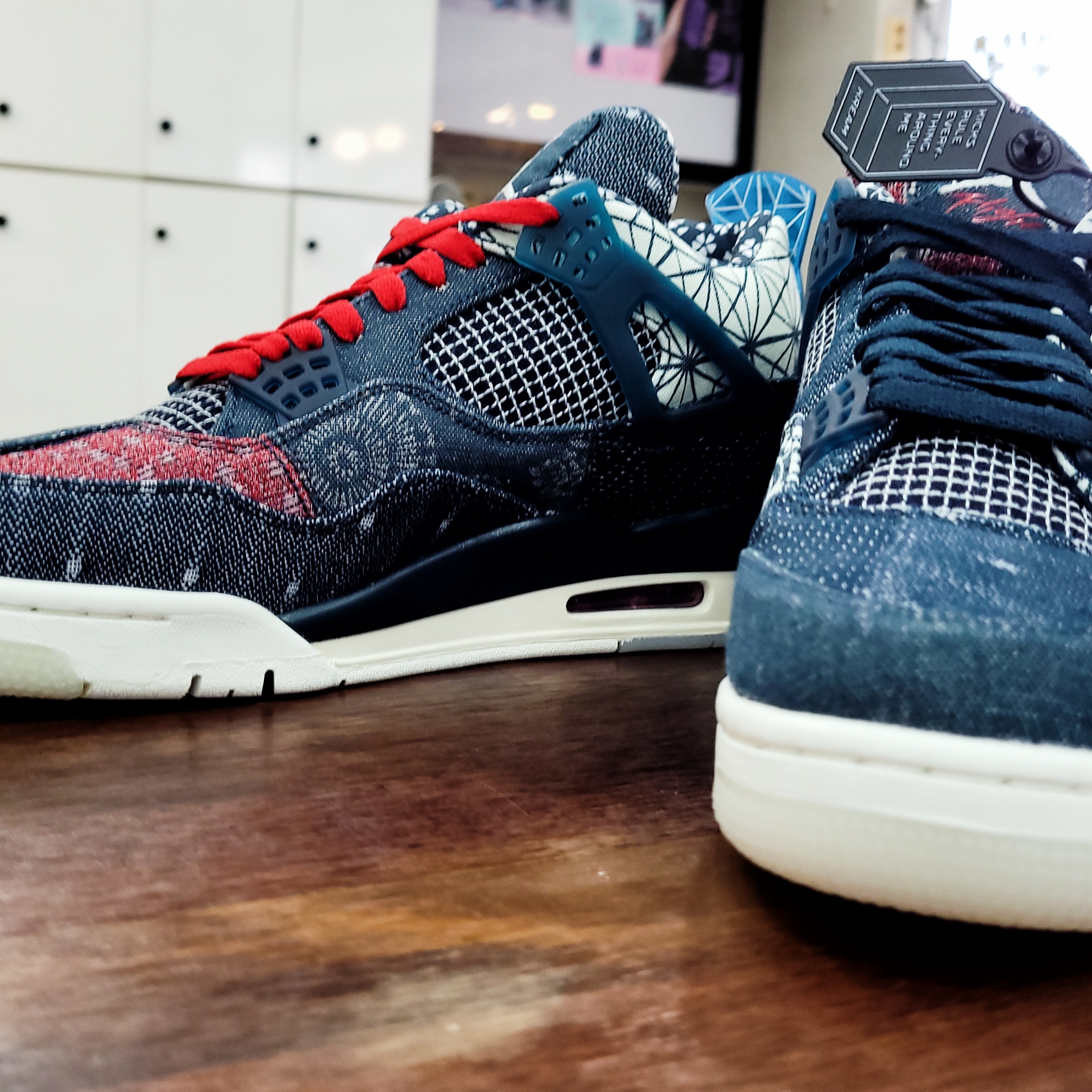 Jordan 4 Retro SE Deep Ocean 착용 스타일 - 4