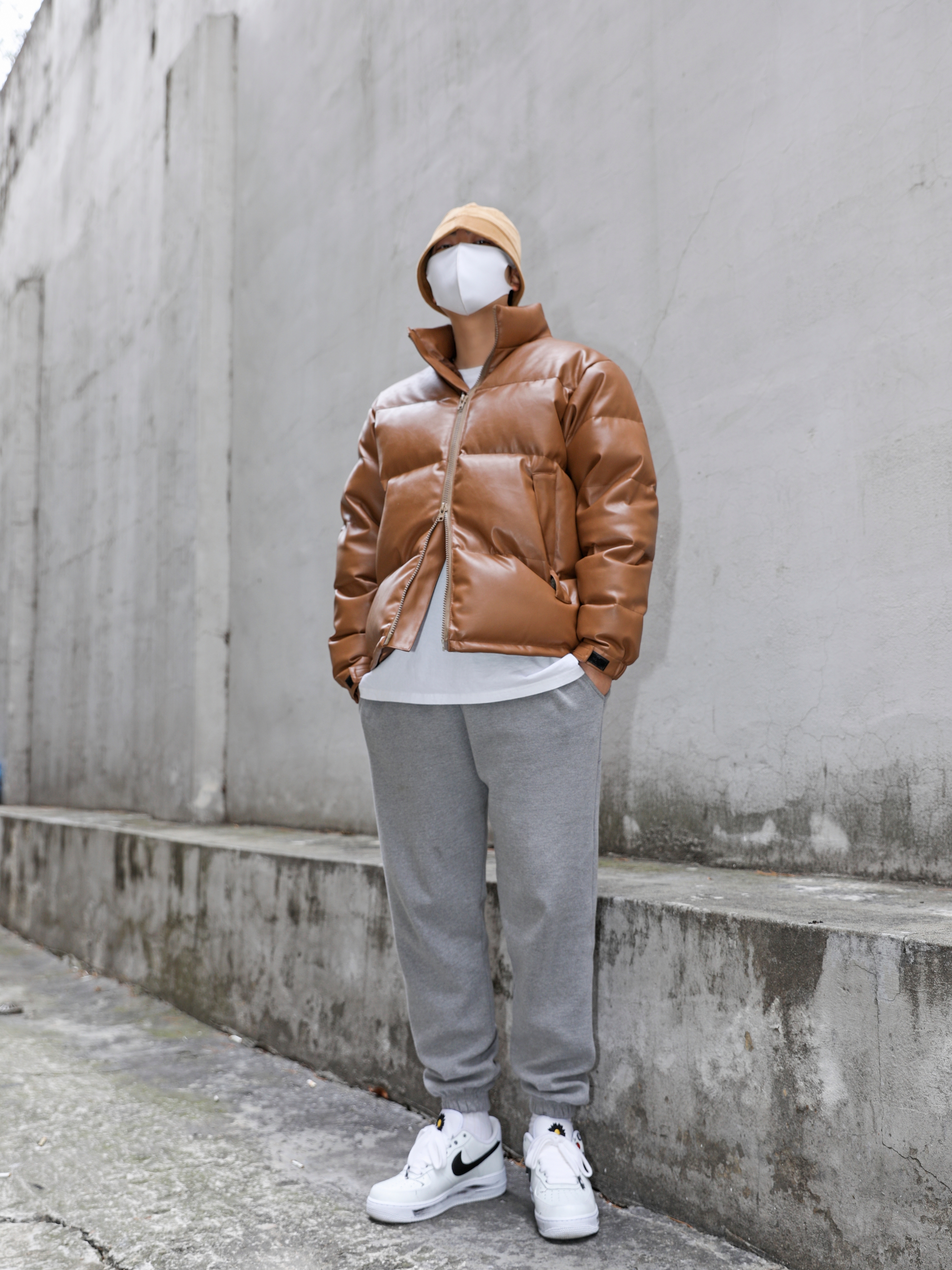 Nike x Peaceminusone Air Force 1 Low Para-Noise 2.0 착용 스타일 - 1