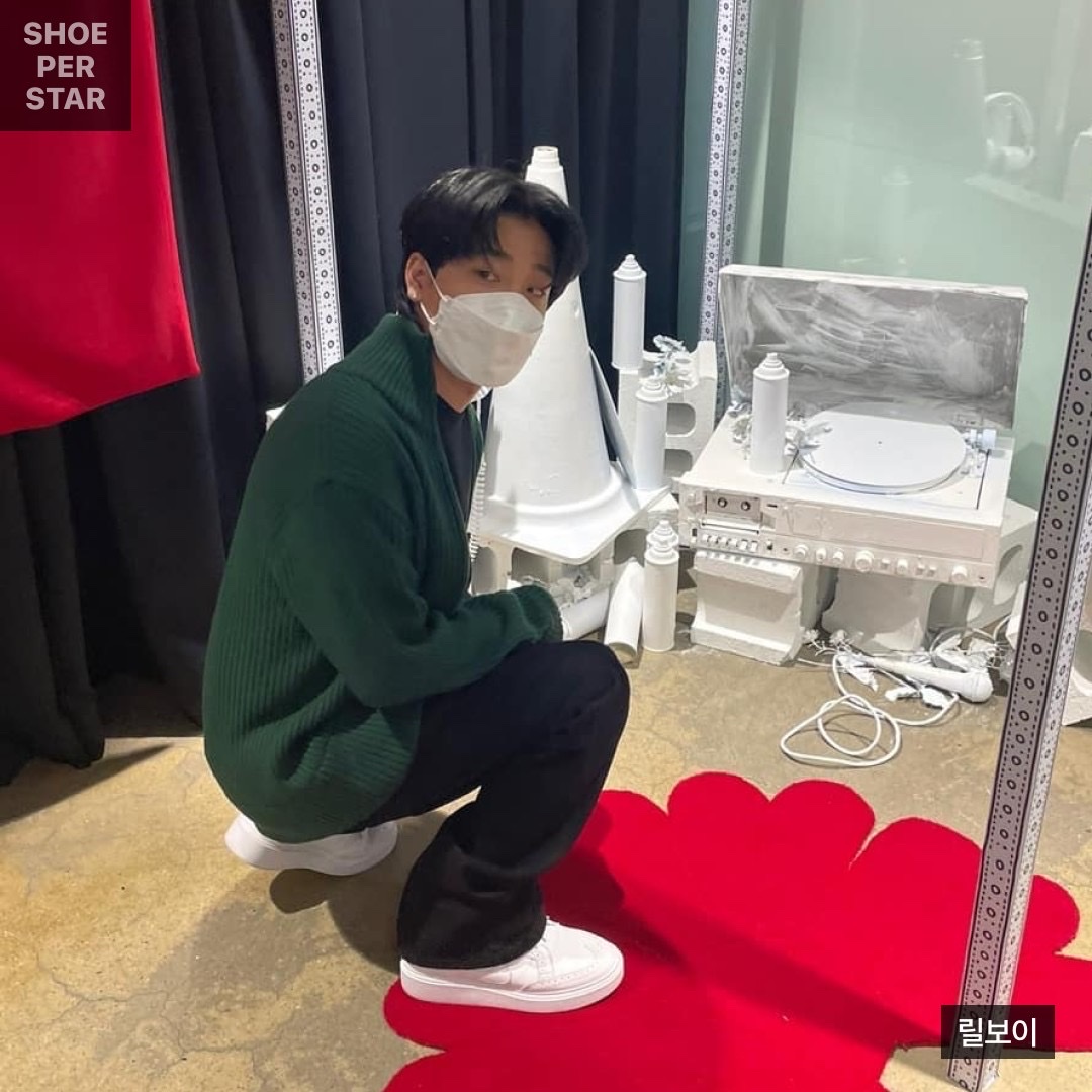Nike x Peaceminusone Kwondo1 White 착용 스타일 - 4