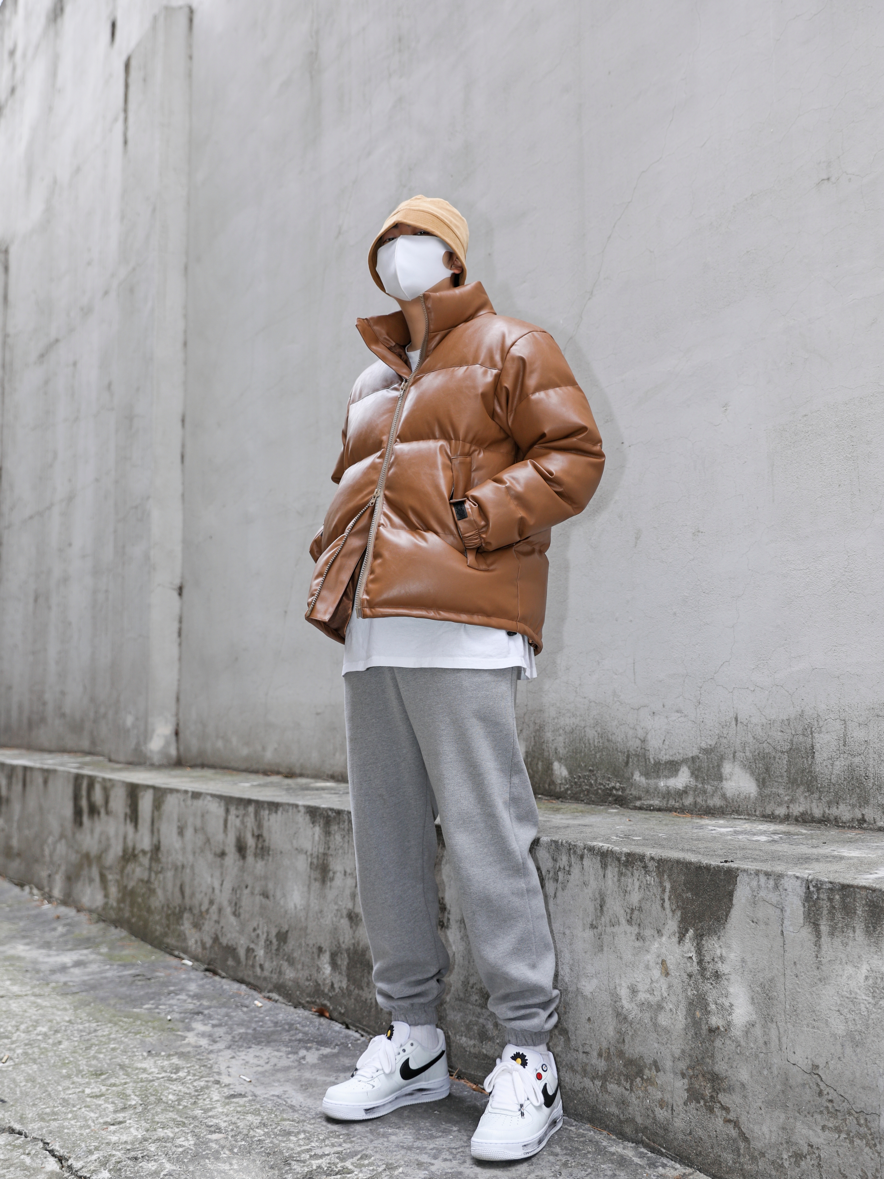 Nike x Peaceminusone Air Force 1 Low Para-Noise 2.0 착용 스타일 - 2