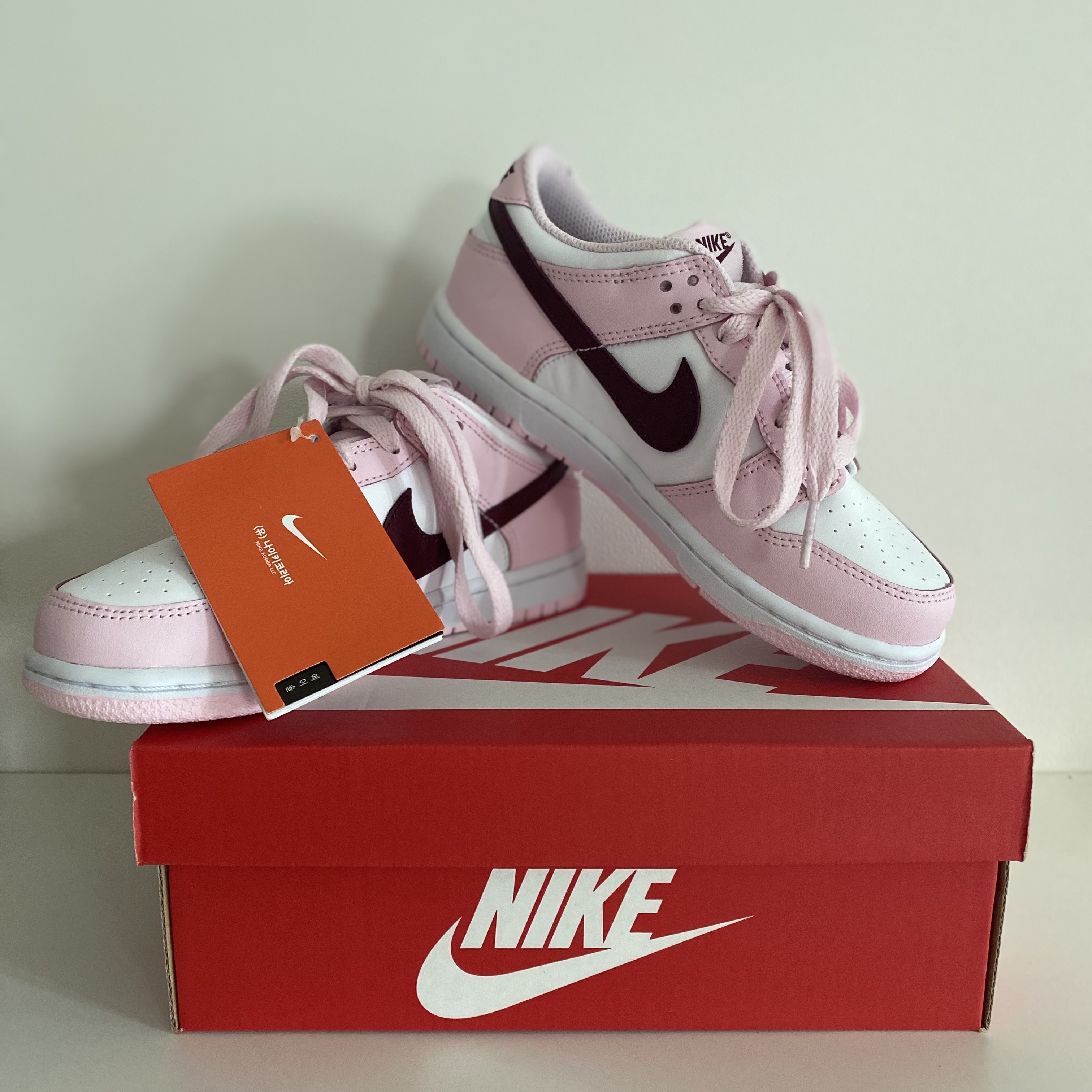(PS) Nike Dunk Low Pink Foam 착용 스타일
