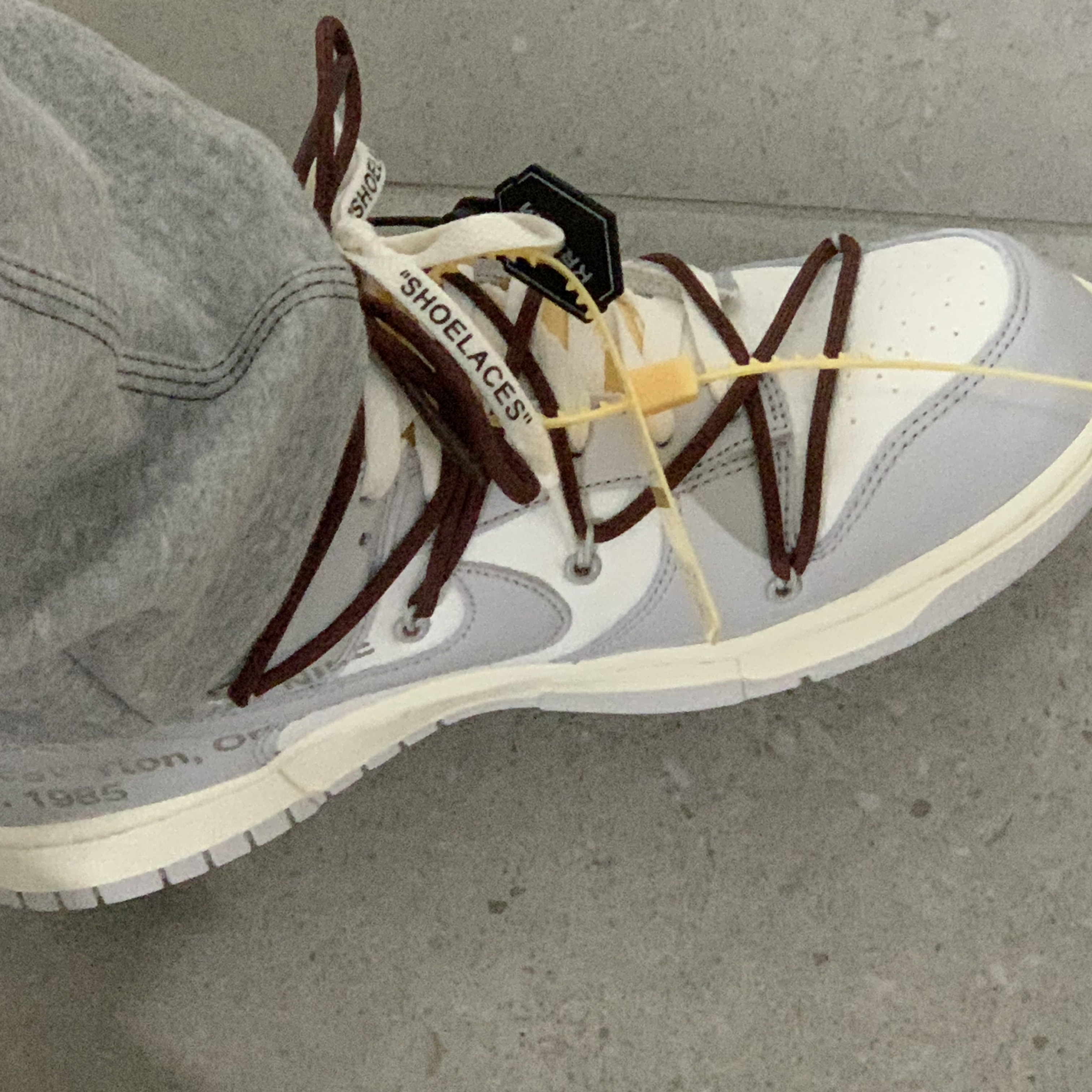 Nike x Off-White Dunk Low The 50 - Lot 46 착용 스타일
