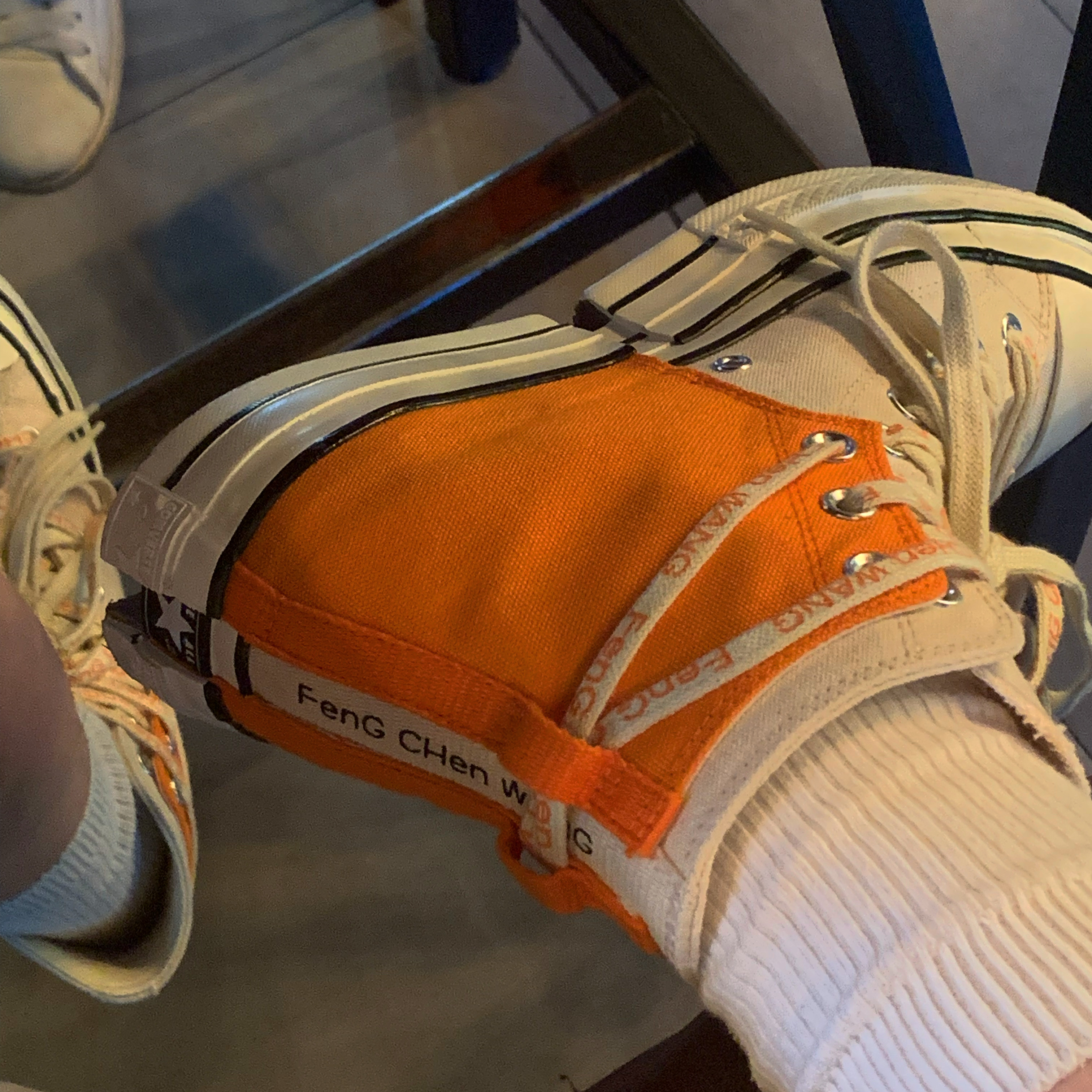 Converse x Feng Chen Wang Chuck 70 2-in-1 Persimmon Orange 착용 스타일