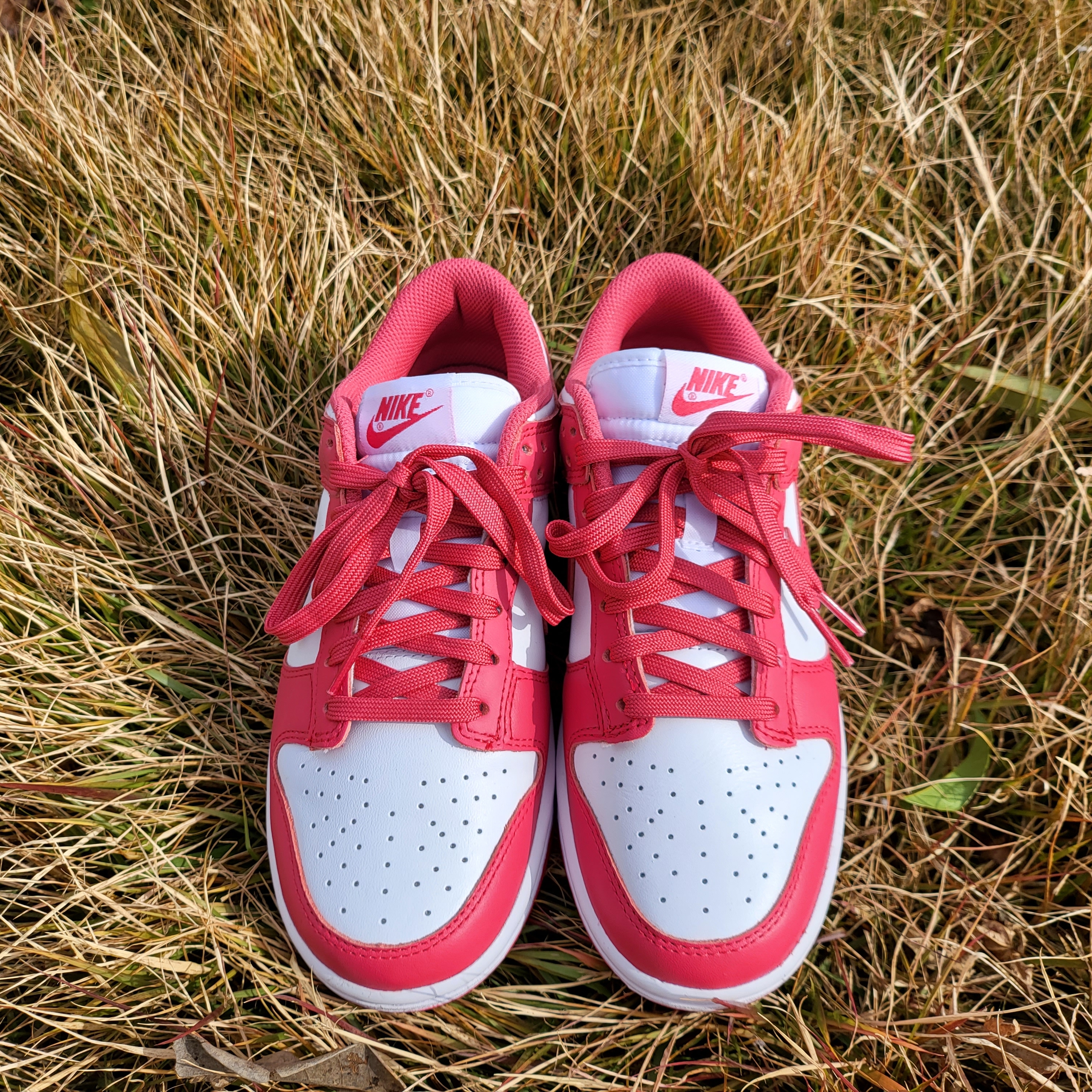 (W) Nike Dunk Low Archeo Pink 착용 스타일 - 2