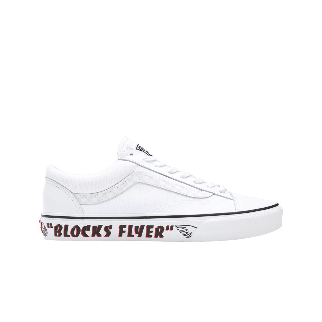 VN0A54F64YS Vans x SE Bikes Style 36 Blocks Flyer White