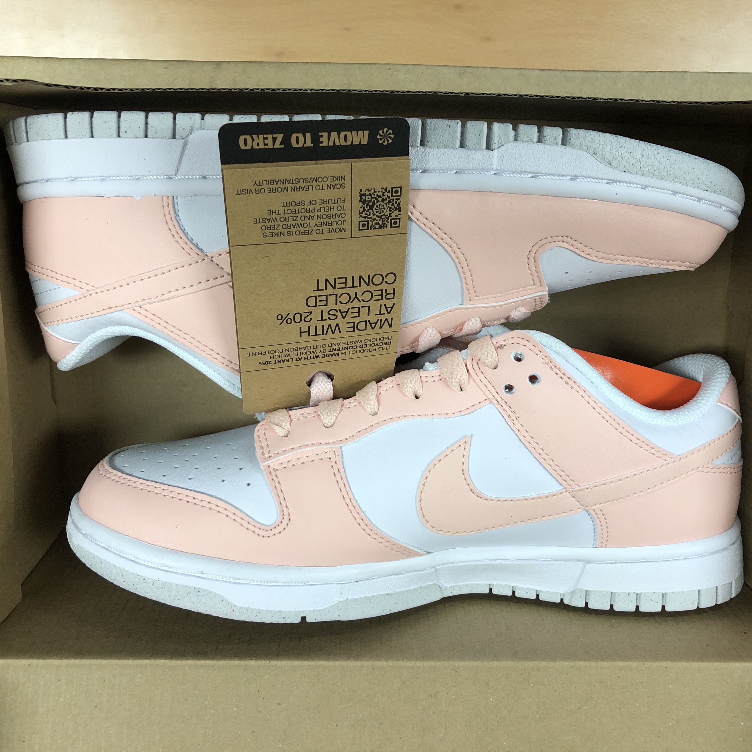 (W) Nike Dunk Low Next Nature Pale Coral 착용 스타일