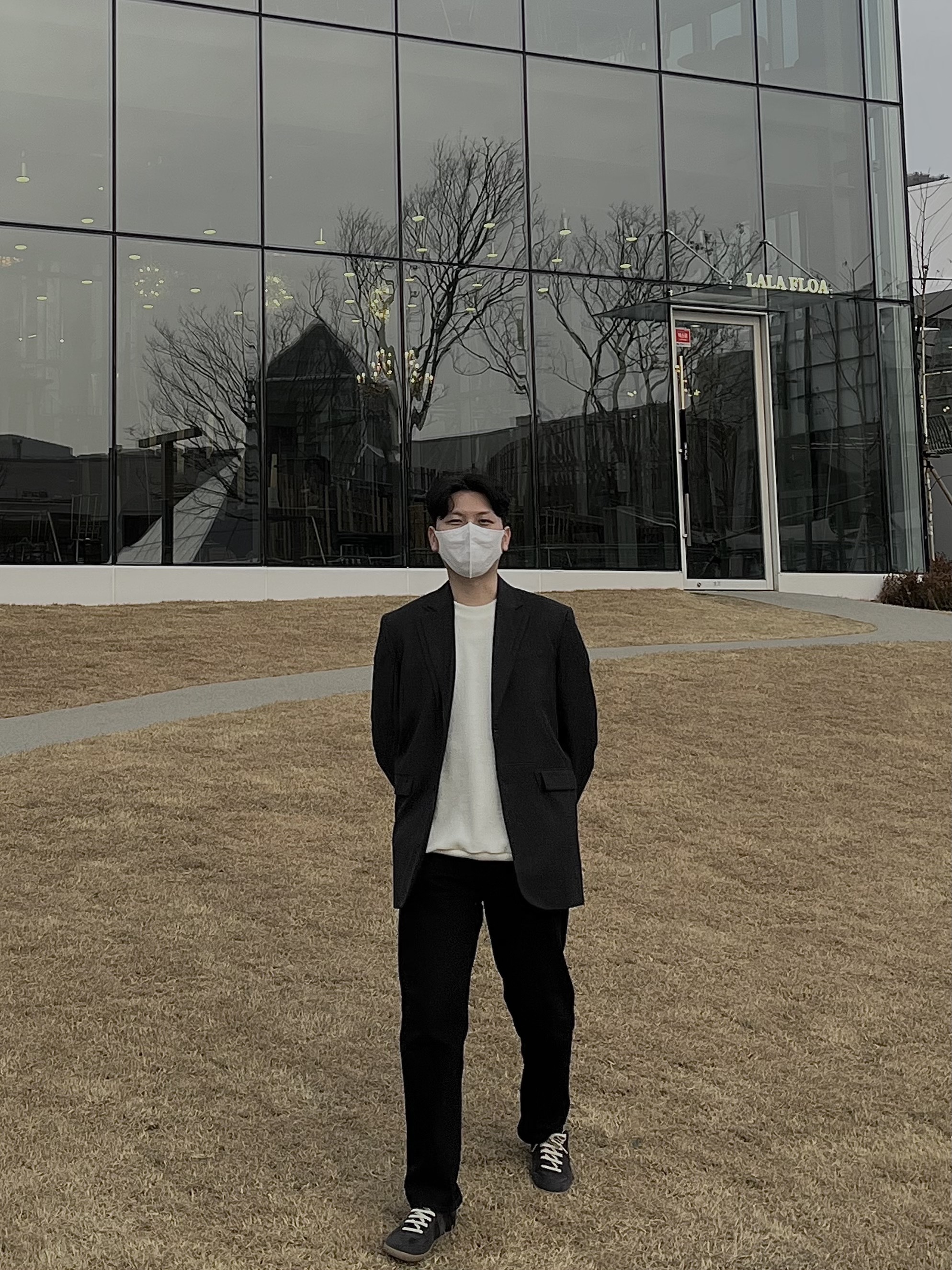 Maison Margiela Calfskin Replica Sneakers Black 착용 스타일 - 1