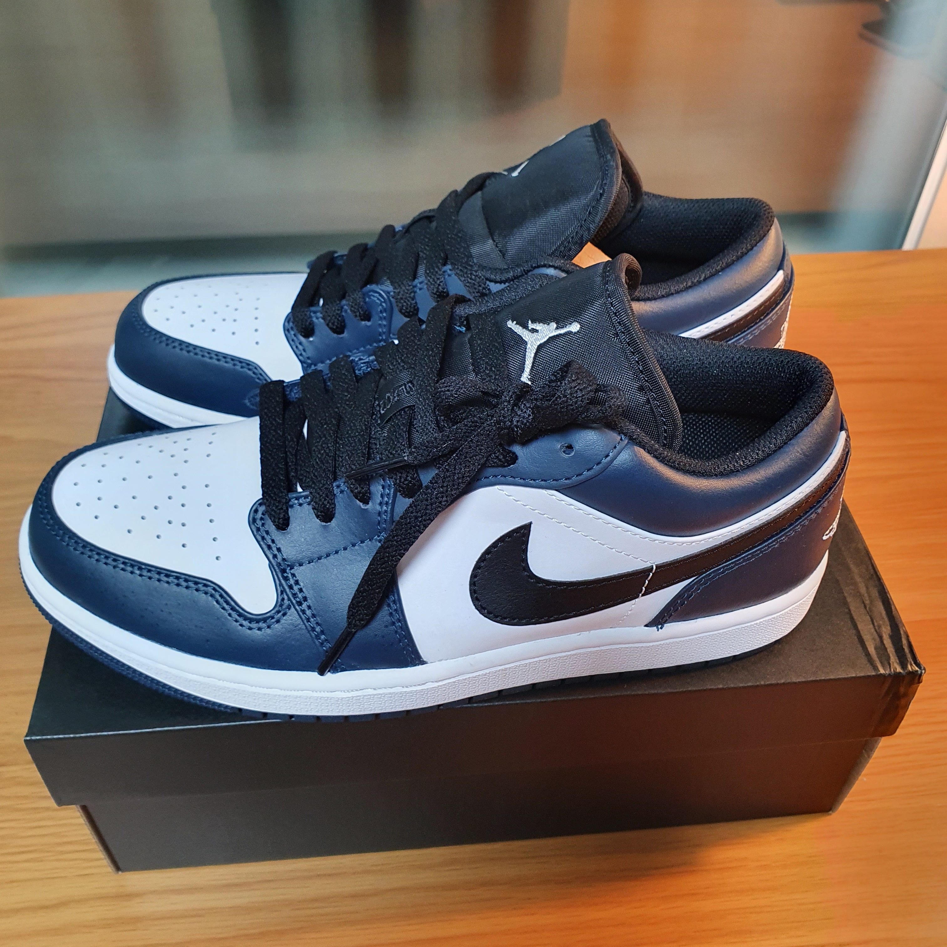 Jordan 1 Low Dark Teal 착용 스타일 - 1