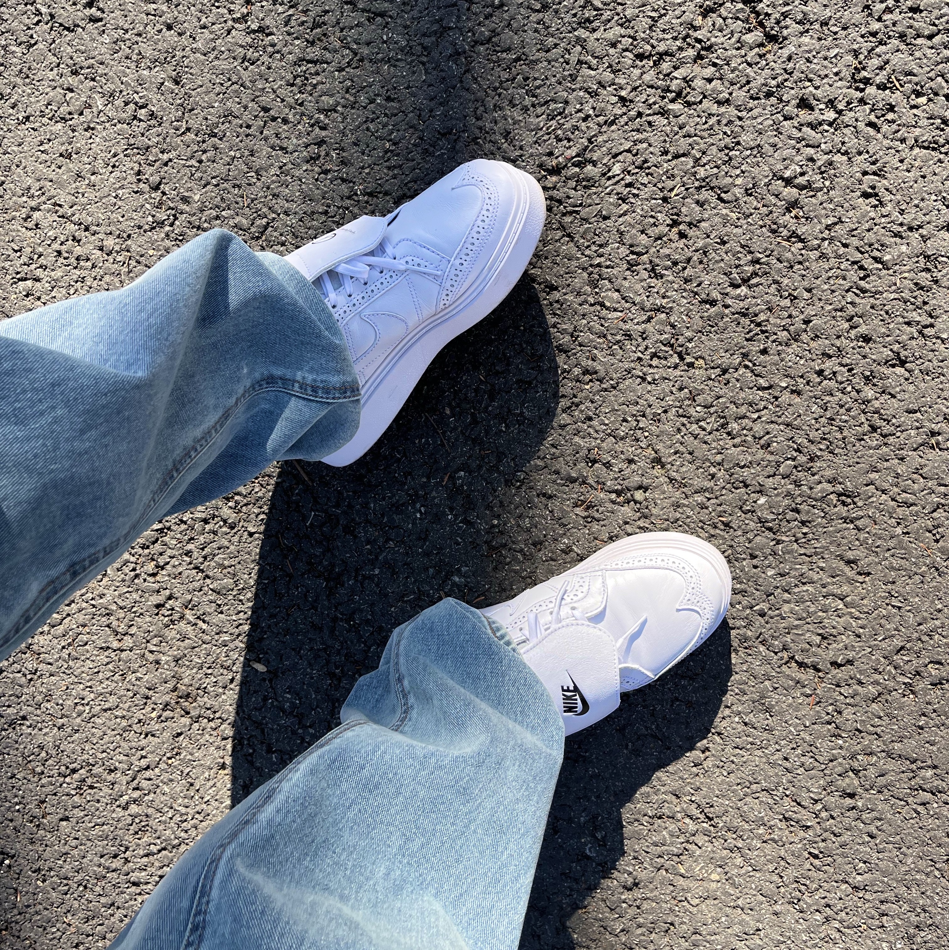 Nike x Peaceminusone Kwondo1 White 착용 스타일