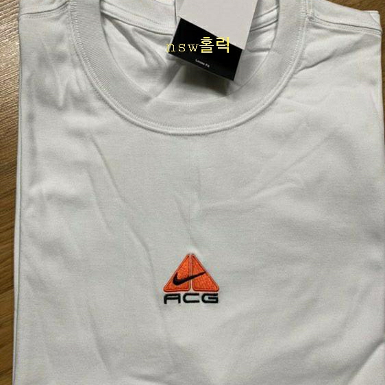 Nike ACG LBR Lungs T-Shirt Summit White - Asia 착용 스타일