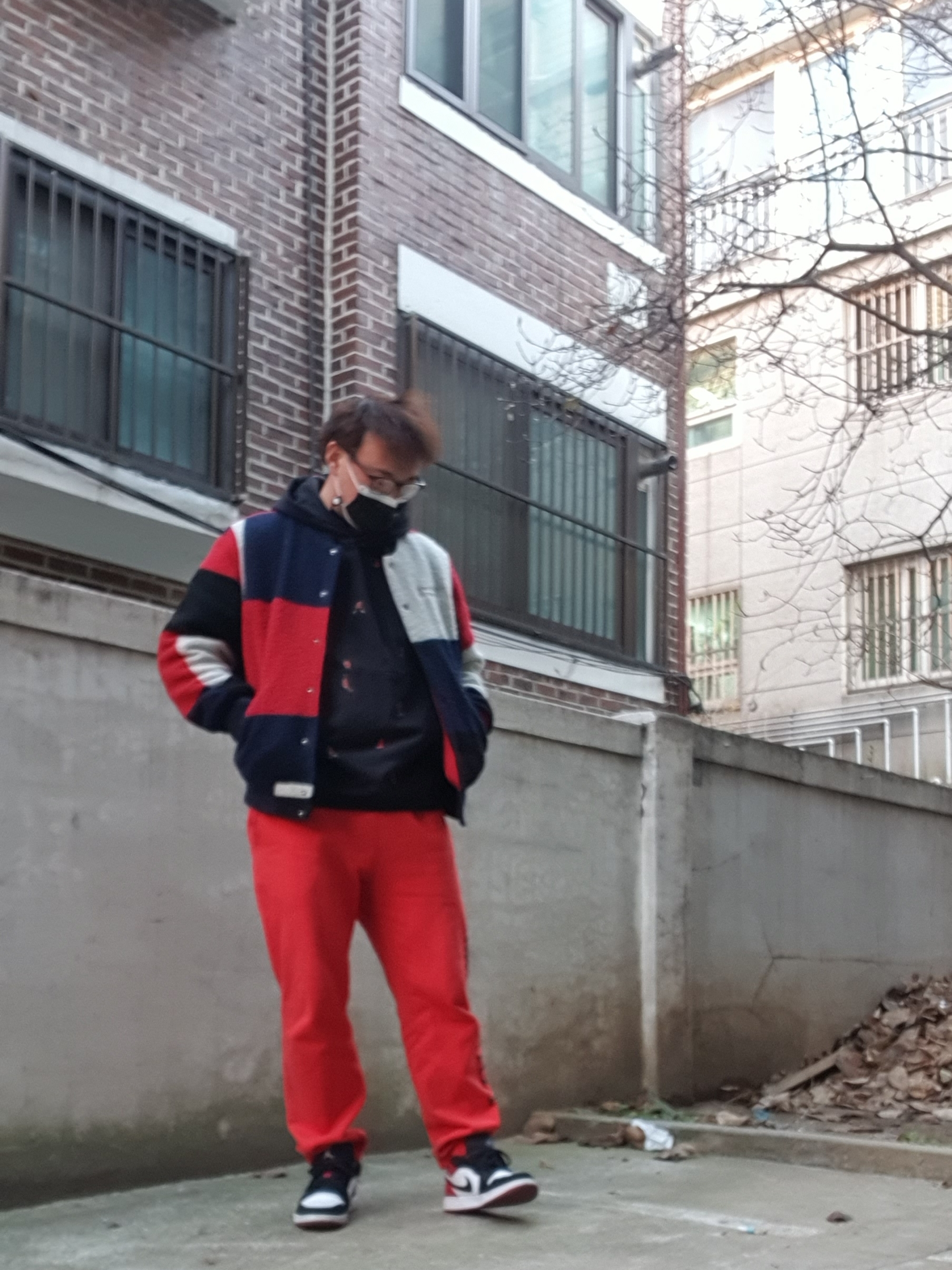 Jordan 1 Low Black Toe 착용 스타일