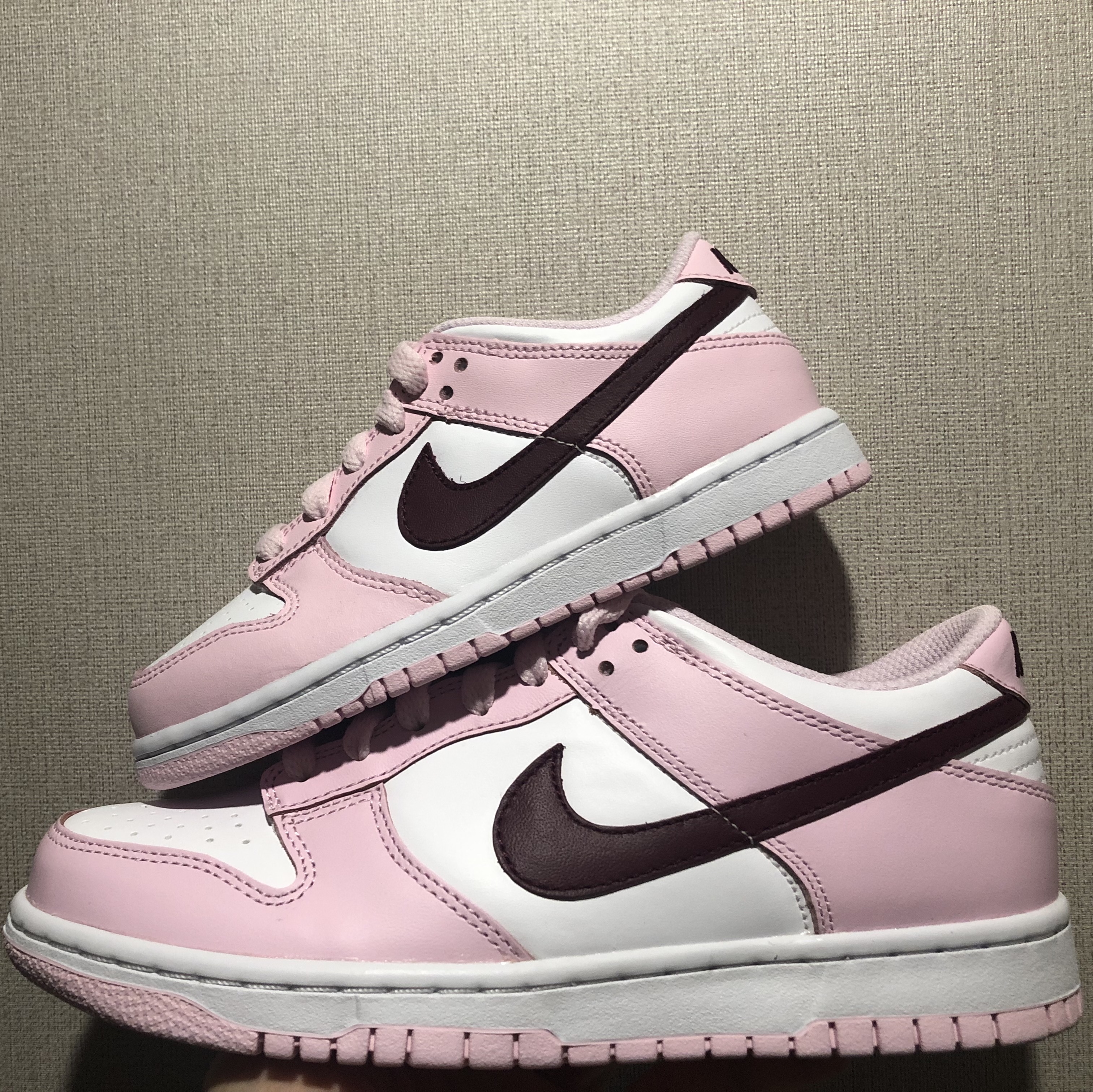 (GS) Nike Dunk Low Pink Foam, (PS) Nike Dunk Low Pink Foam 착용 스타일 - 1