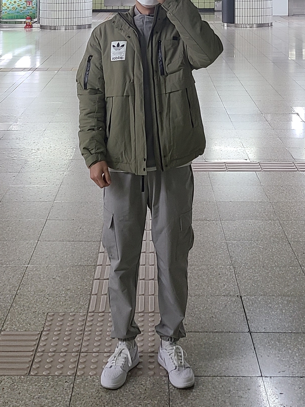 Jordan 1 Low OG Neutral Grey 착용 스타일