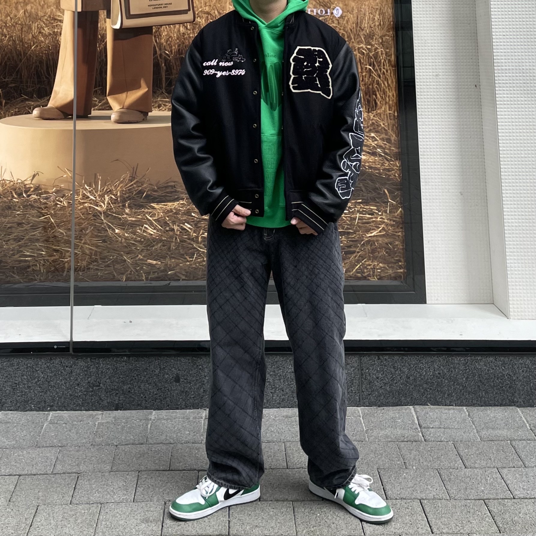 Jordan 1 Low Pine Green 착용 스타일 - 1