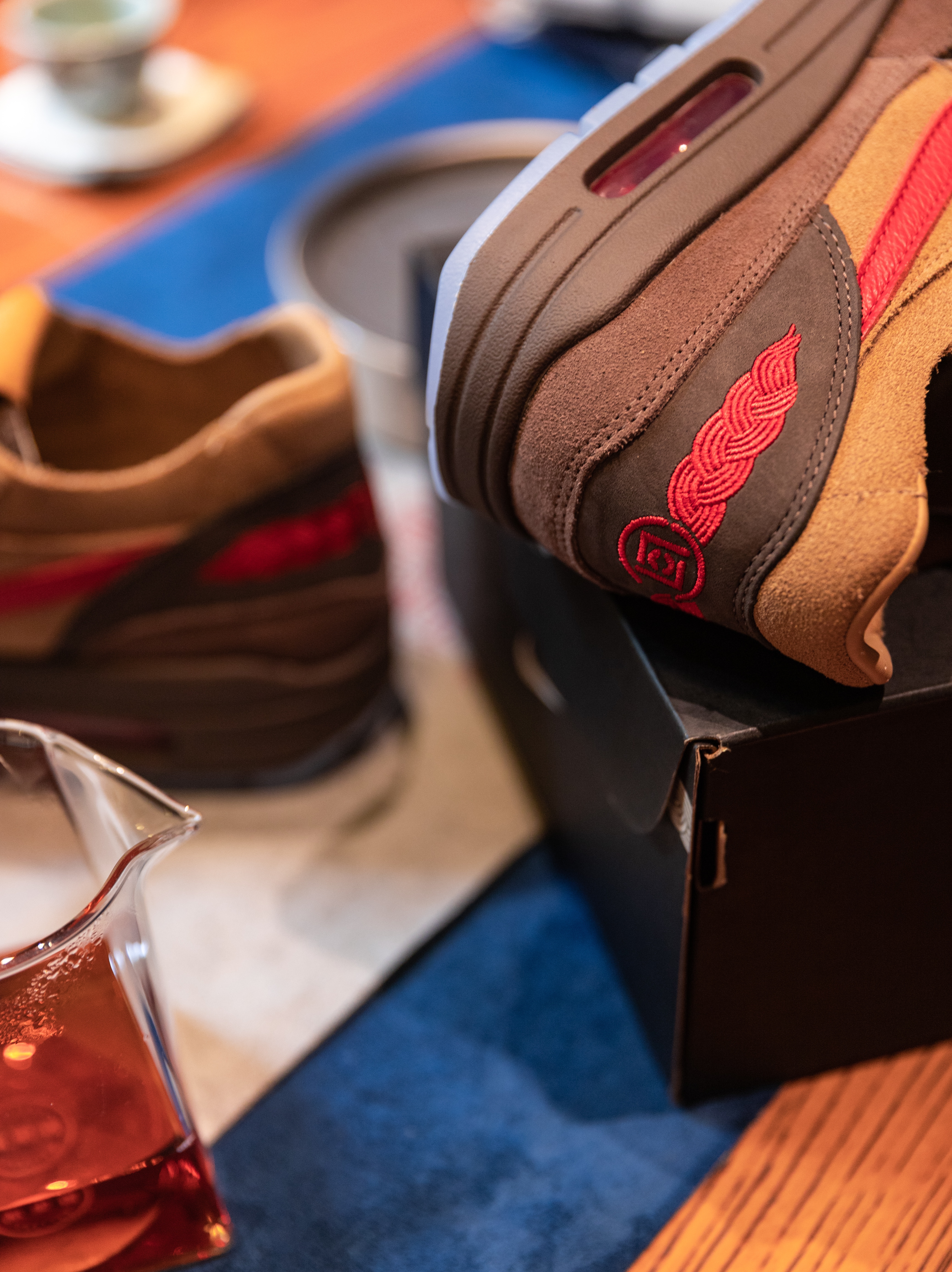 Nike x Clot Air Max 1 K.O.D. Cha 착용 스타일 - 3