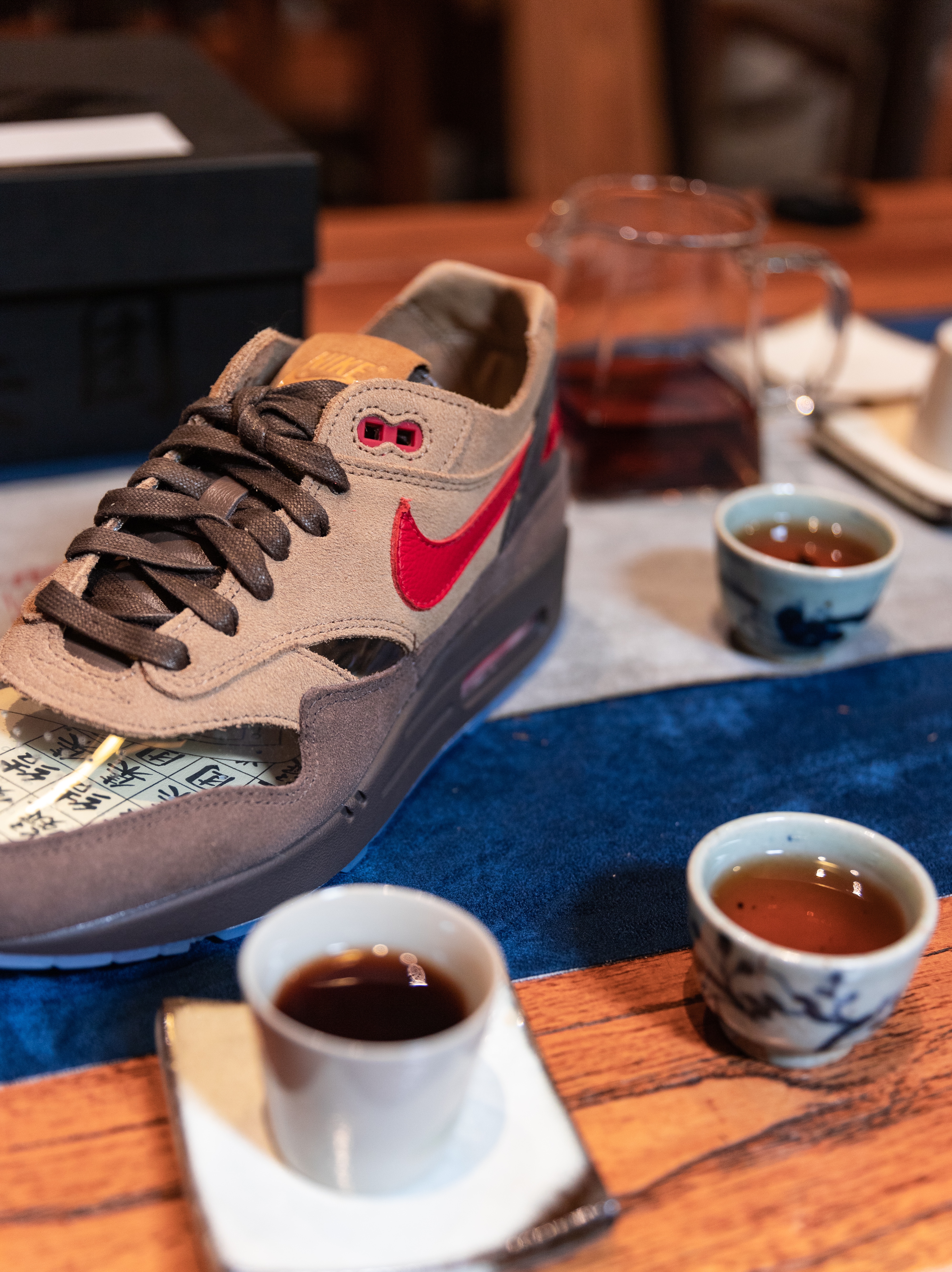 Nike x Clot Air Max 1 K.O.D. Cha 착용 스타일 - 1