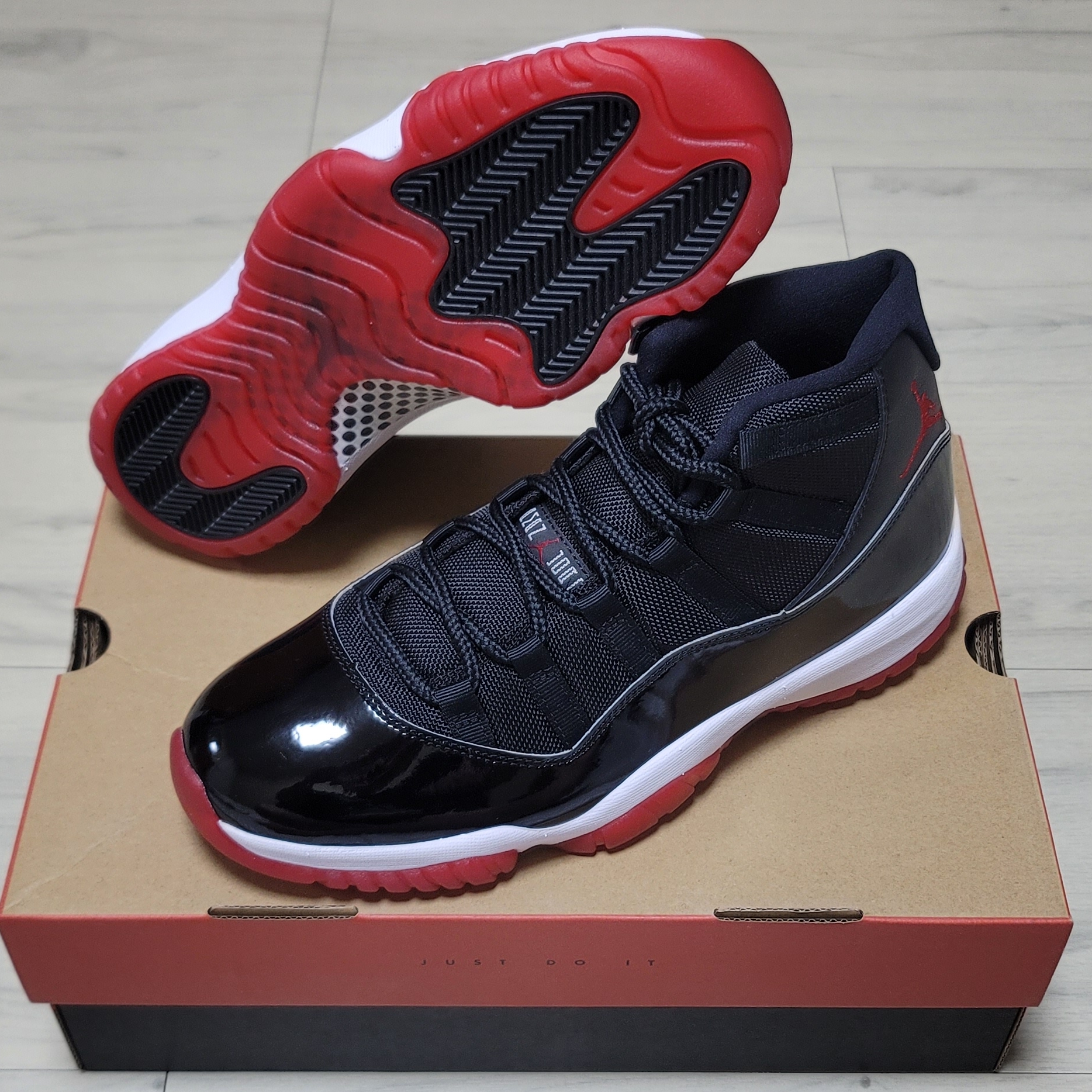 Jordan 11 Retro Cool Grey 2021, Jordan 11 Retro Concord 2018 착용 스타일 - 3