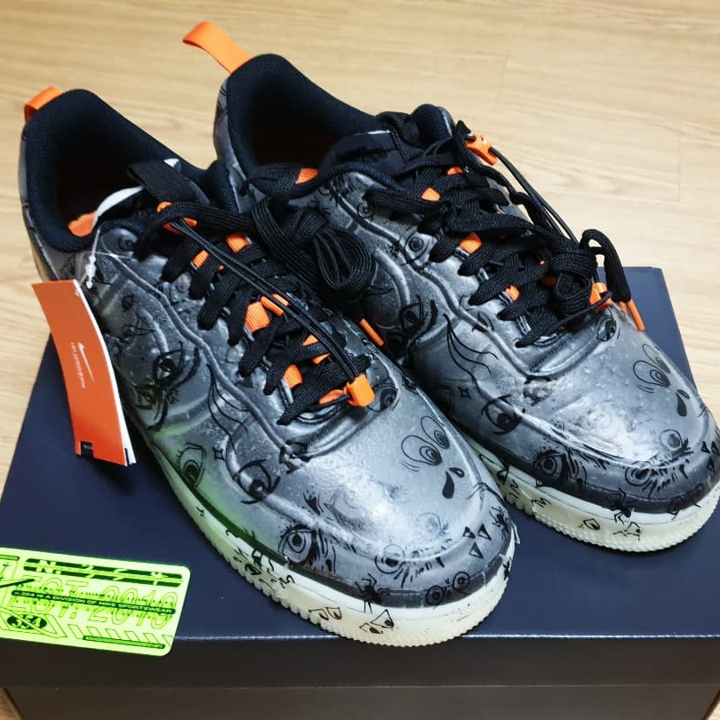 Nike Air Force 1 Low Experimental Halloween 착용 스타일 - 2