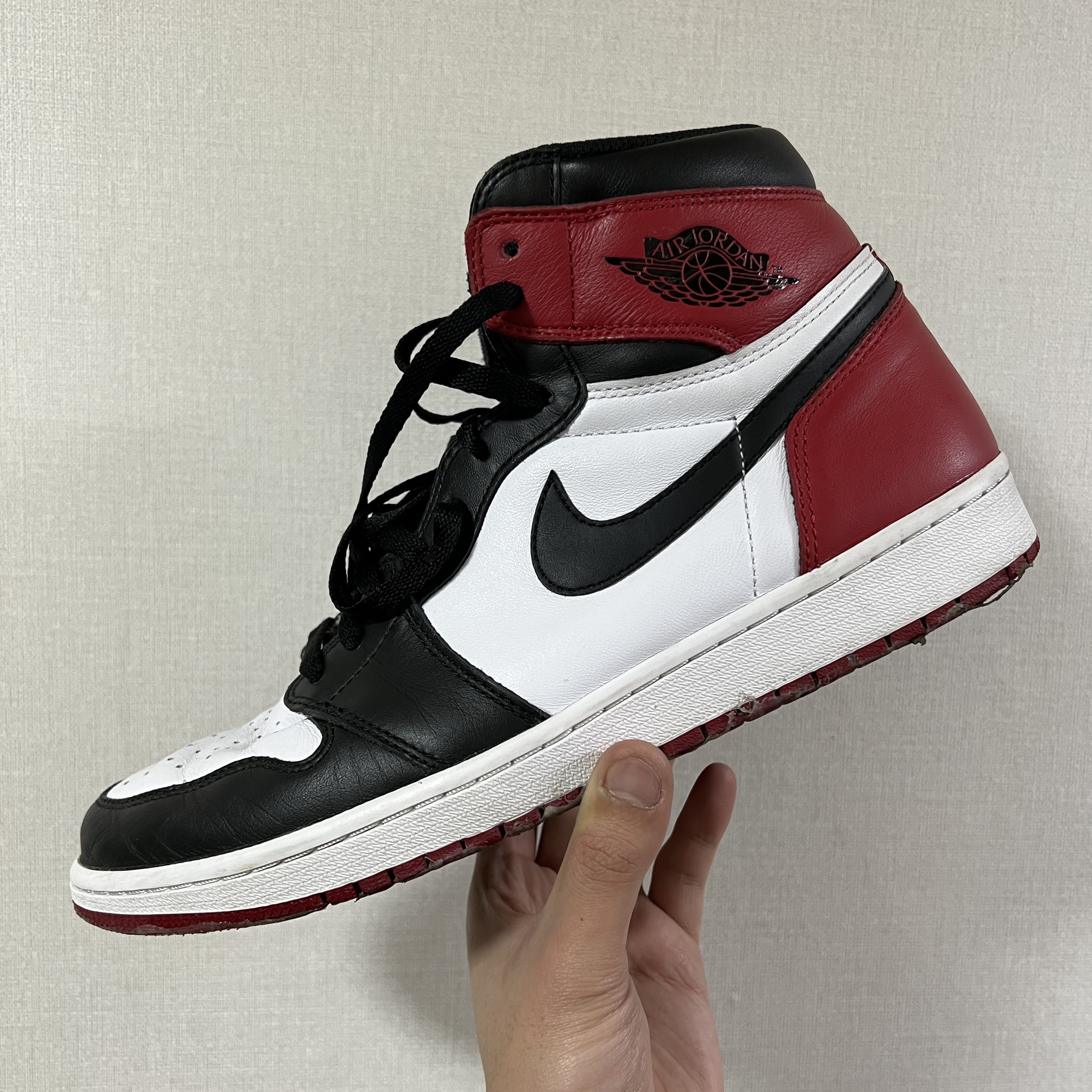 Jordan 1 Retro High OG Black Toe 2016 착용 스타일