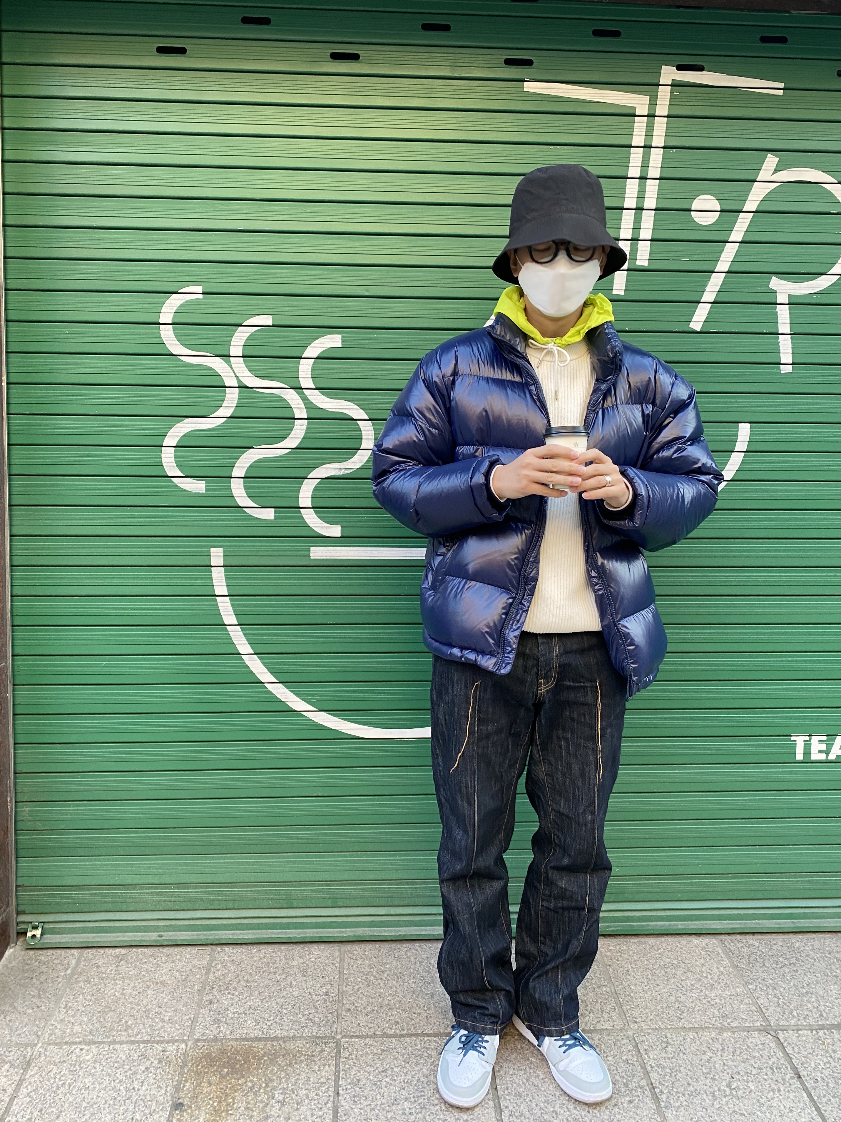 Jordan 1 Mid Light Smoke Grey 착용 스타일