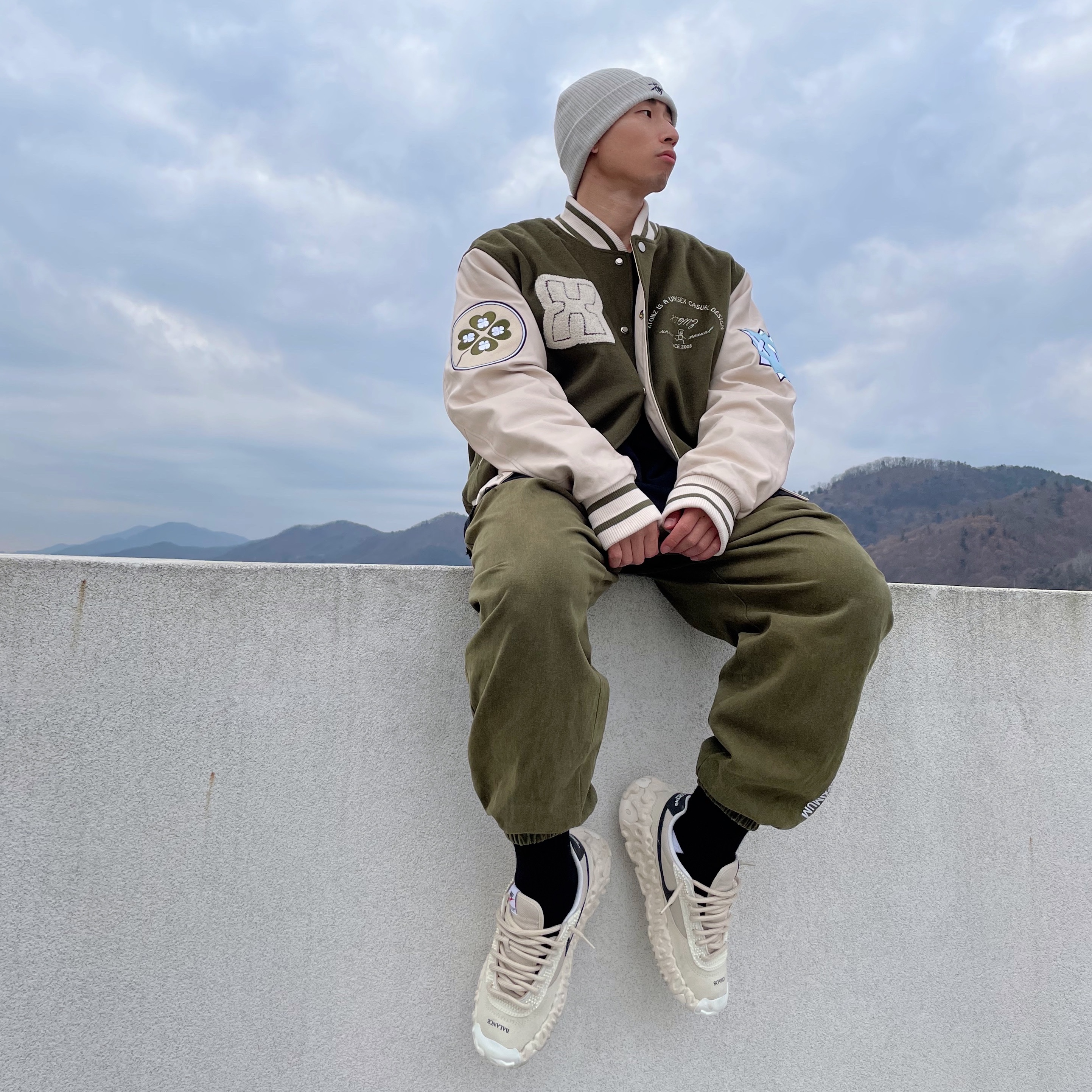 Nike x Undercover Overbreak SP Overcast 착용 스타일