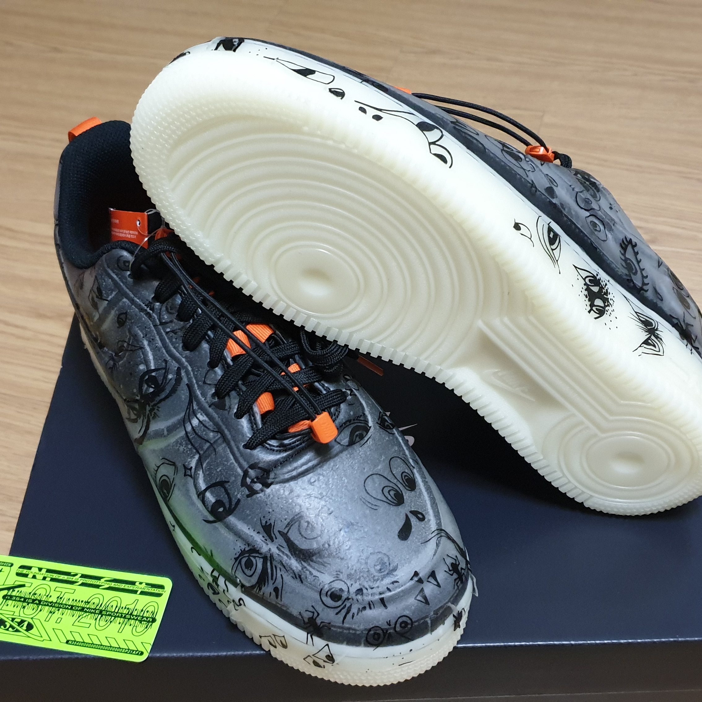 Nike Air Force 1 Low Experimental Halloween 착용 스타일 - 4