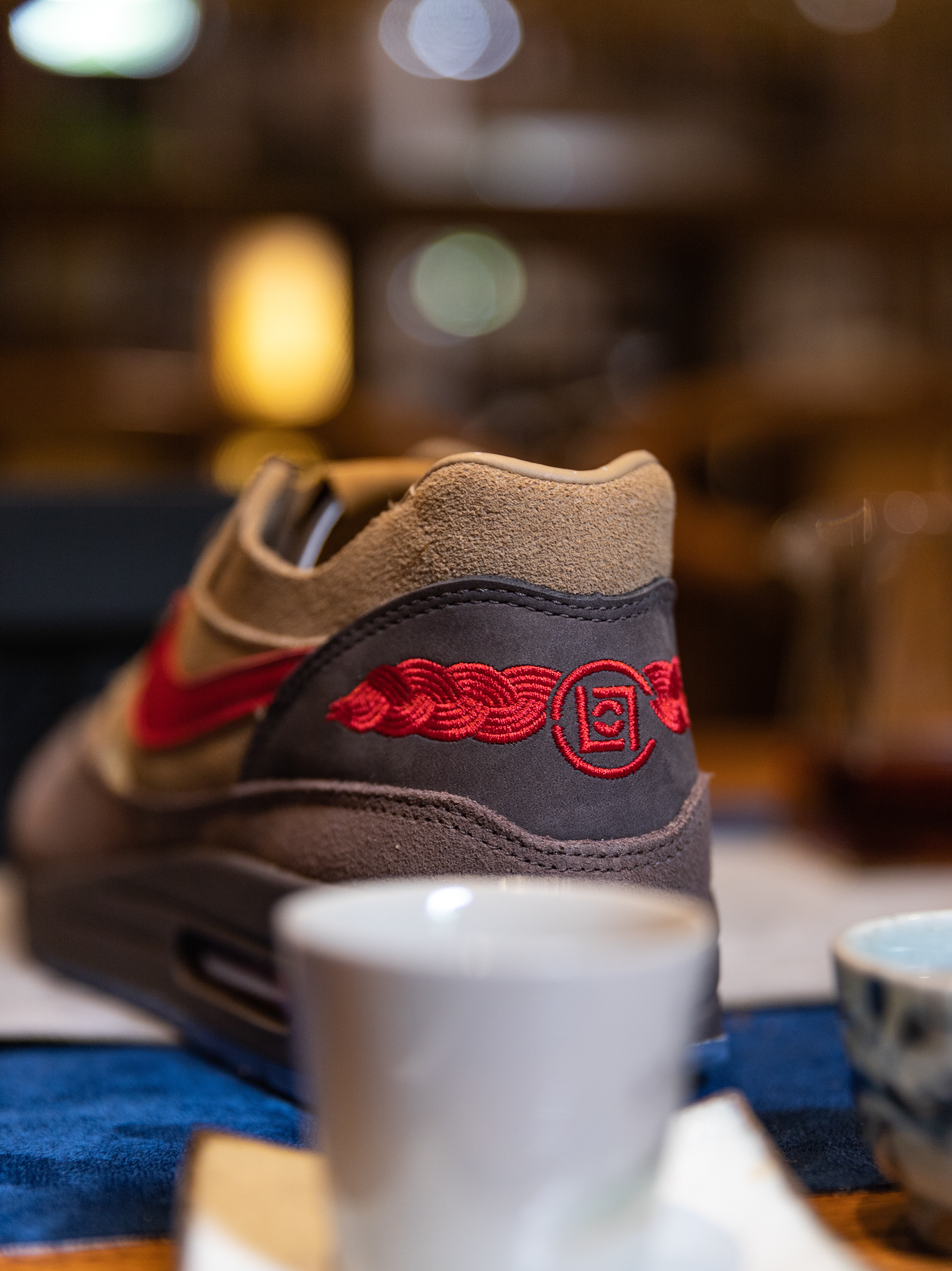 Nike x Clot Air Max 1 K.O.D. Cha 착용 스타일 - 5