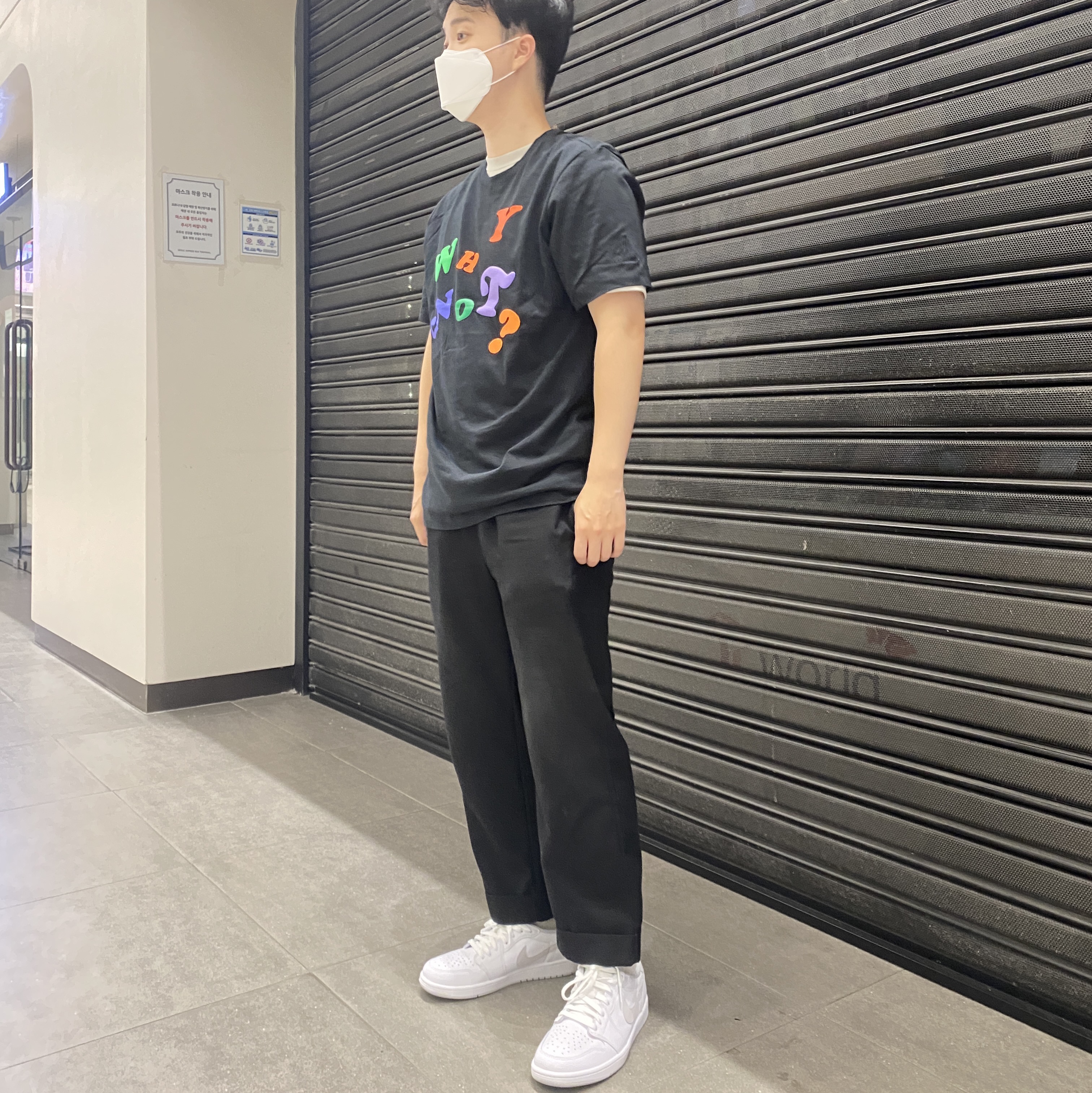 Jordan 1 Low Triple White Tumbled Leather 2020 착용 스타일