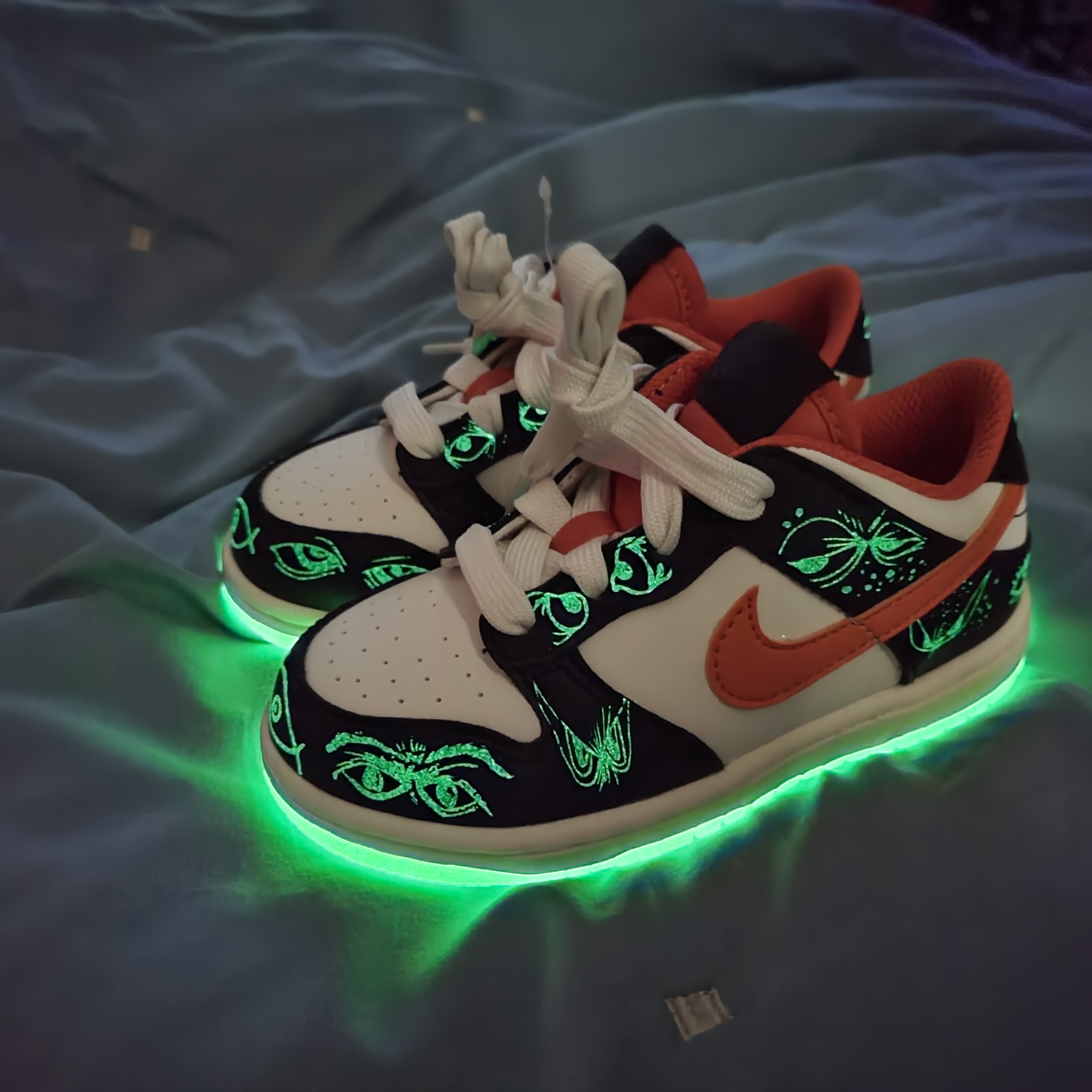 (TD) Nike Dunk Low PRM Halloween 착용 스타일 - 1
