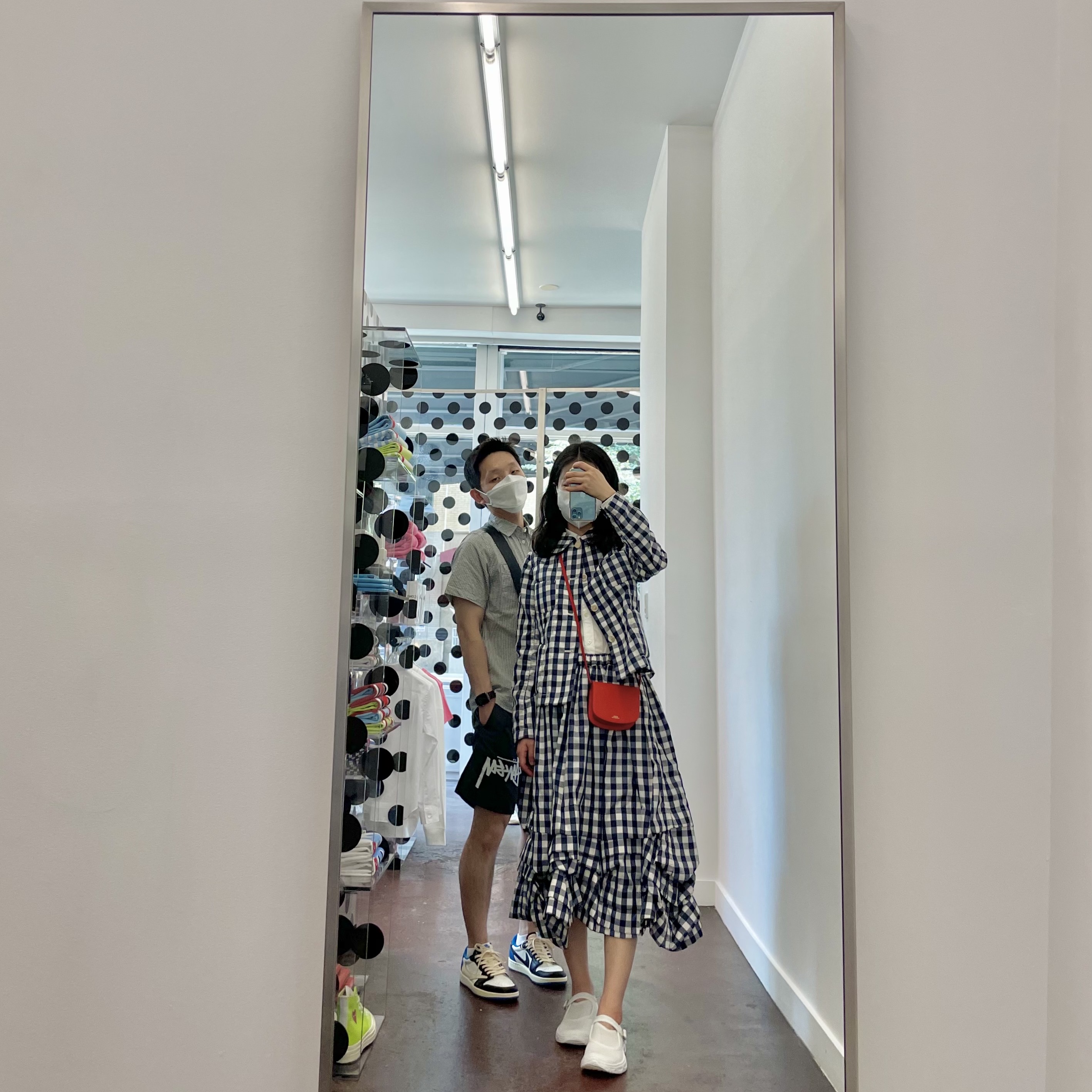 (W) Salomon x Comme des Garcons RX 3.0 Black 착용 스타일