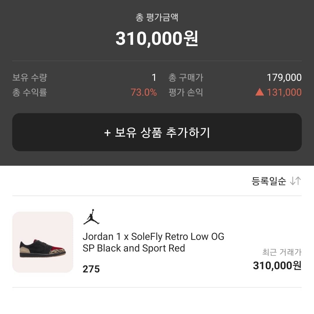 Jordan 1 x SoleFly Retro Low OG SP Black and Sport Red 착용 스타일 - 4