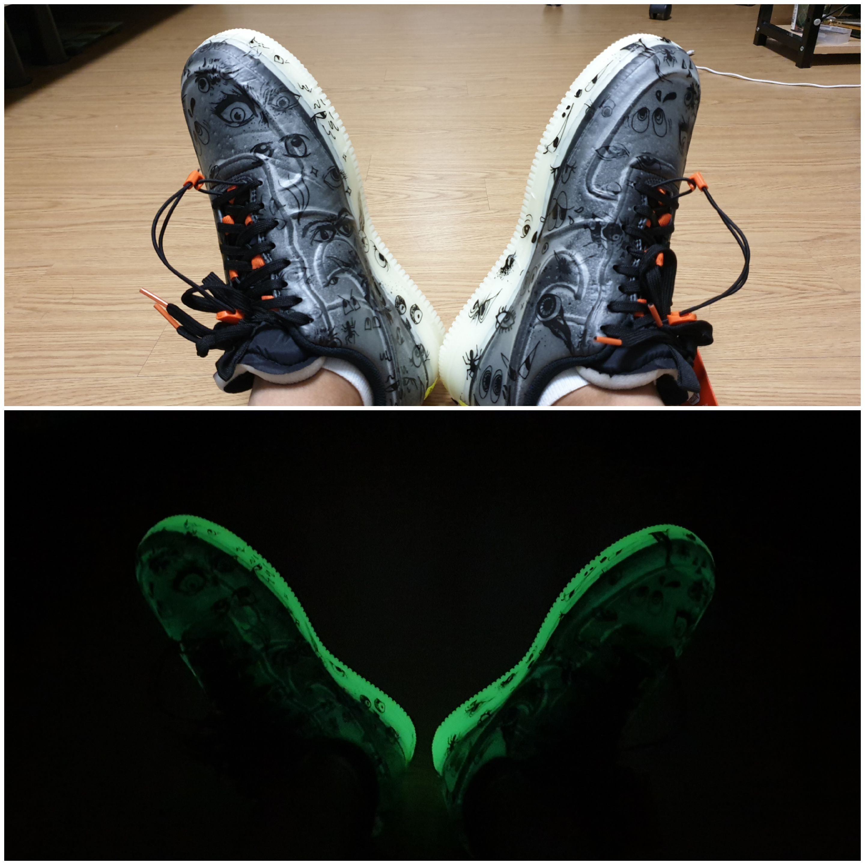 Nike Air Force 1 Low Experimental Halloween 착용 스타일 - 1