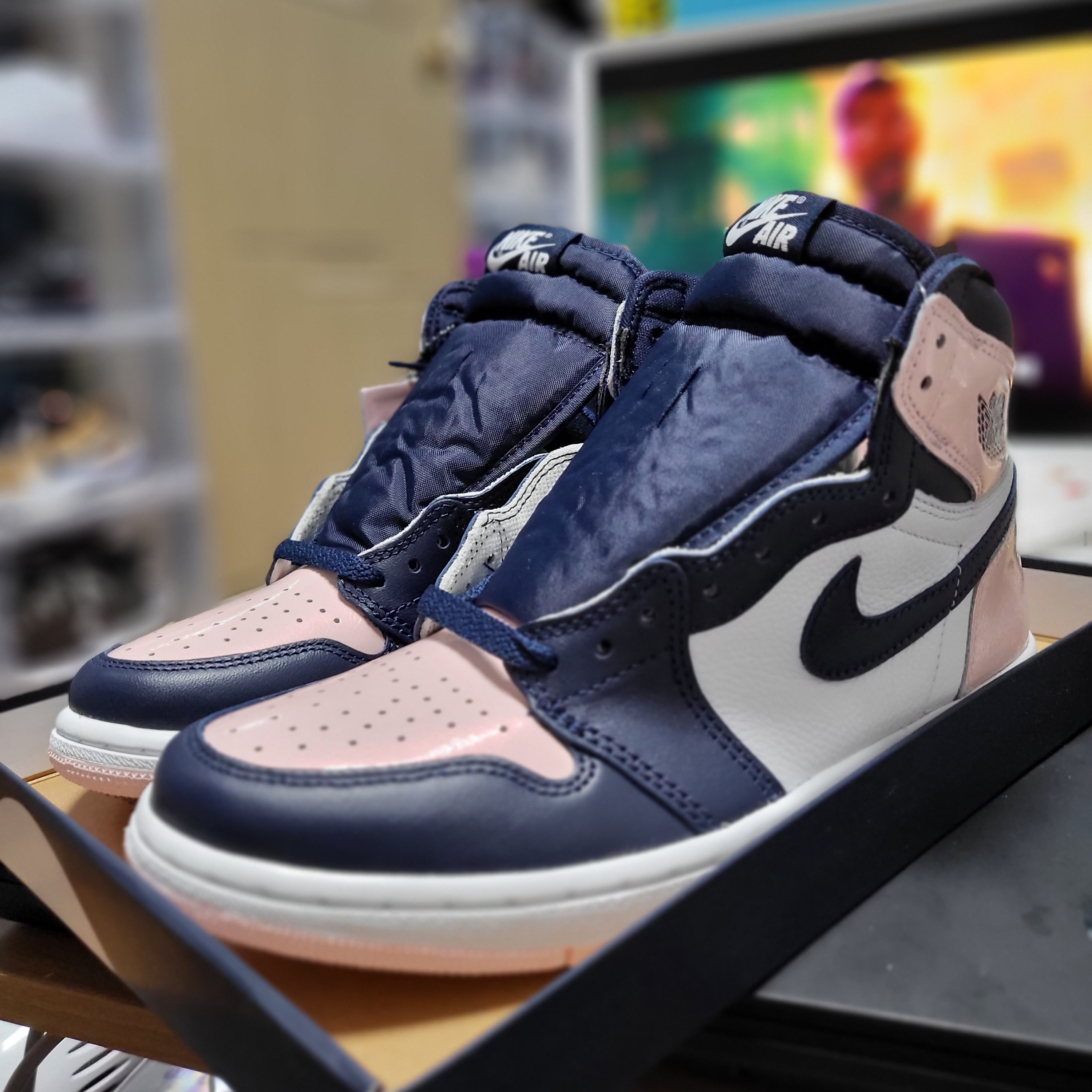 (W) Jordan 1 Retro High OG Atmosphere 착용 스타일