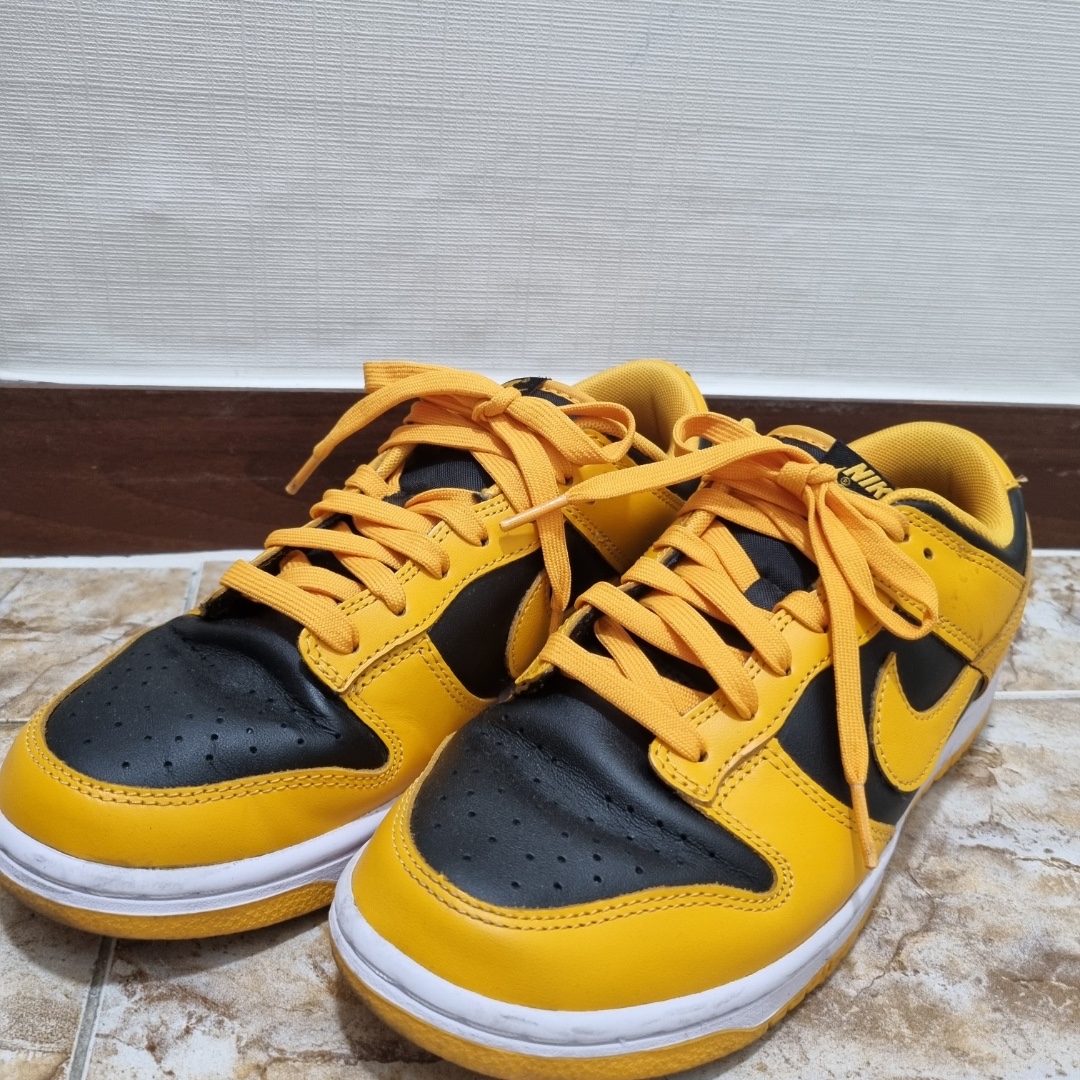 Nike Dunk Low Retro Championship Goldenrod 착용 스타일