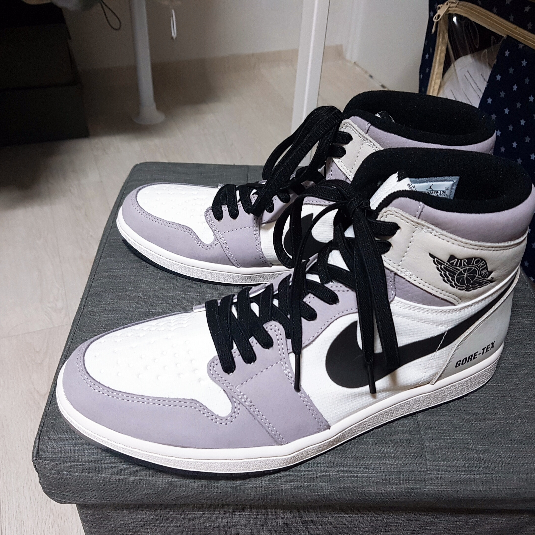 Jordan 1 Element Gore-Tex Sail 착용 스타일 - 2