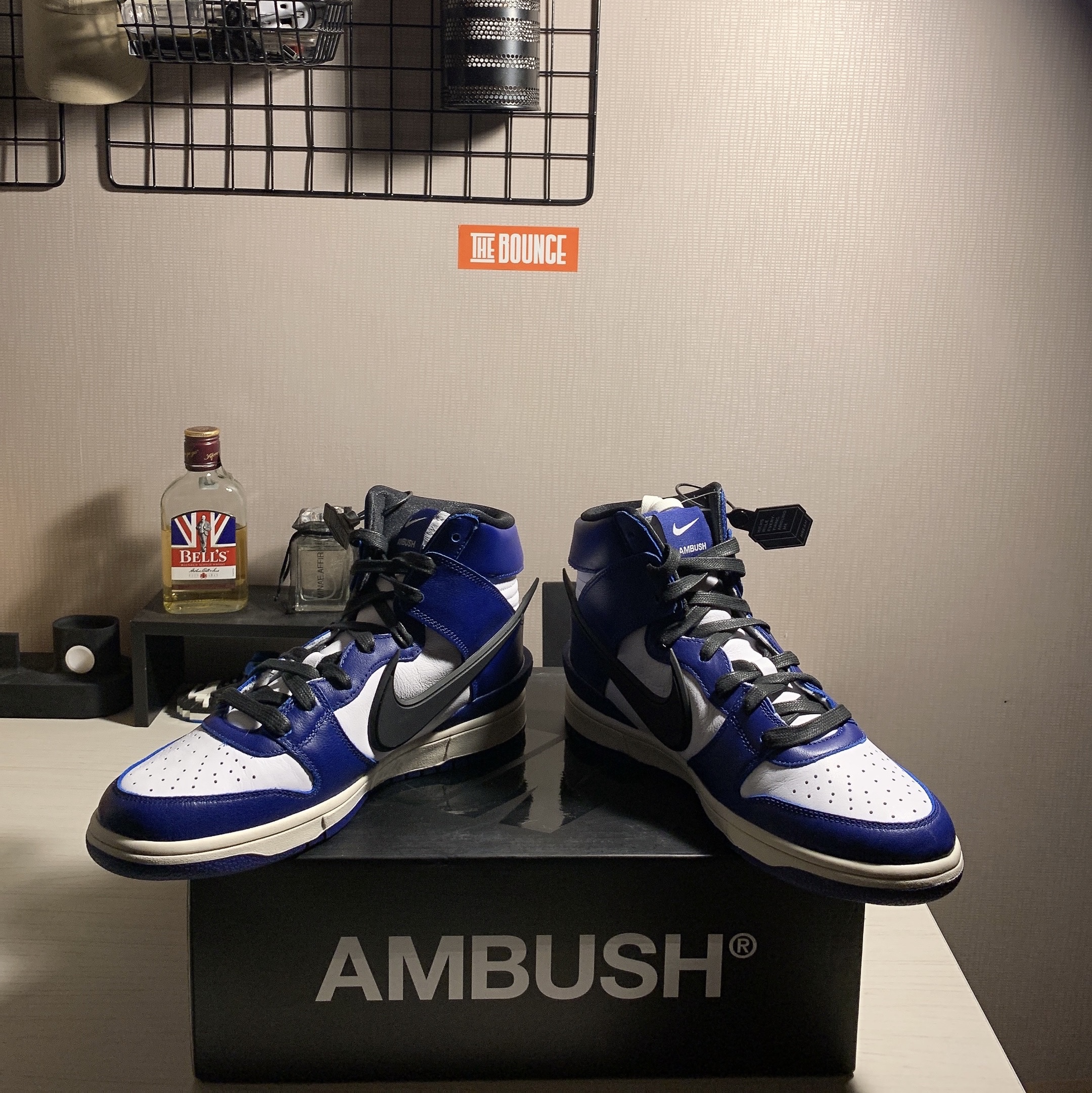 Nike x Ambush Dunk High Deep Royal Blue 착용 스타일