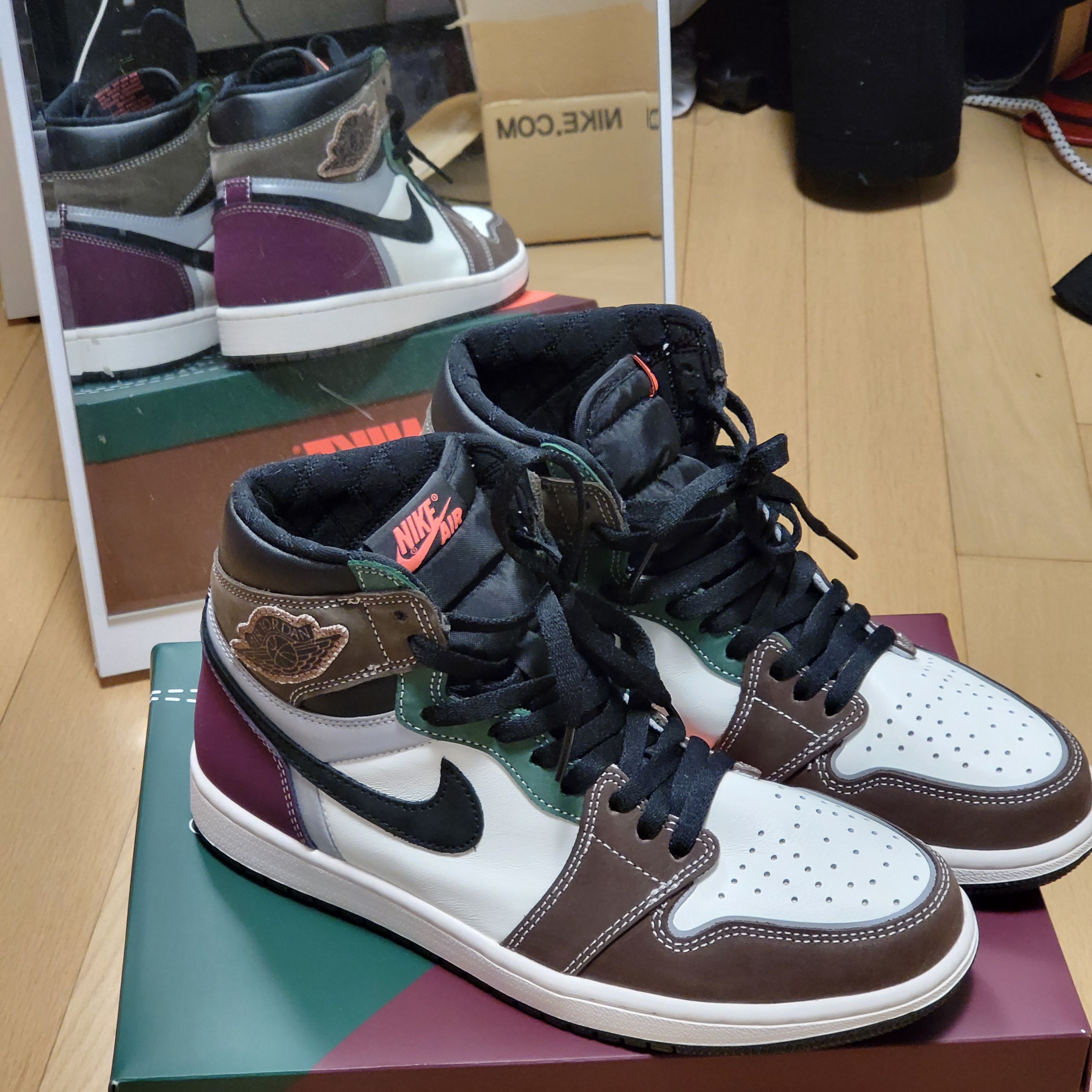 Jordan 1 Retro High OG Craft 착용 스타일 - 2