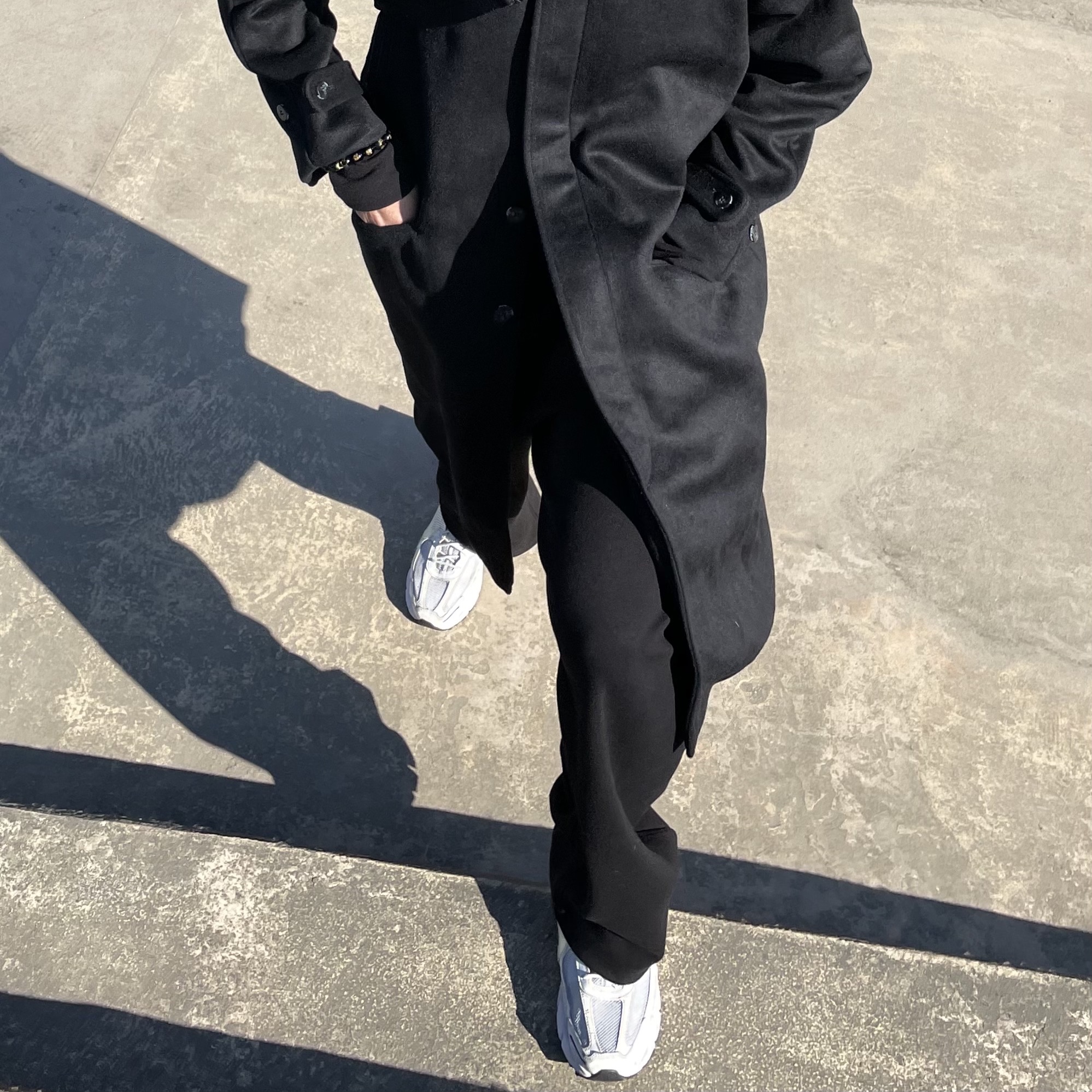 Nike x A-Cold-Wall Zoom Vomero 5 Sail 착용 스타일 - 2