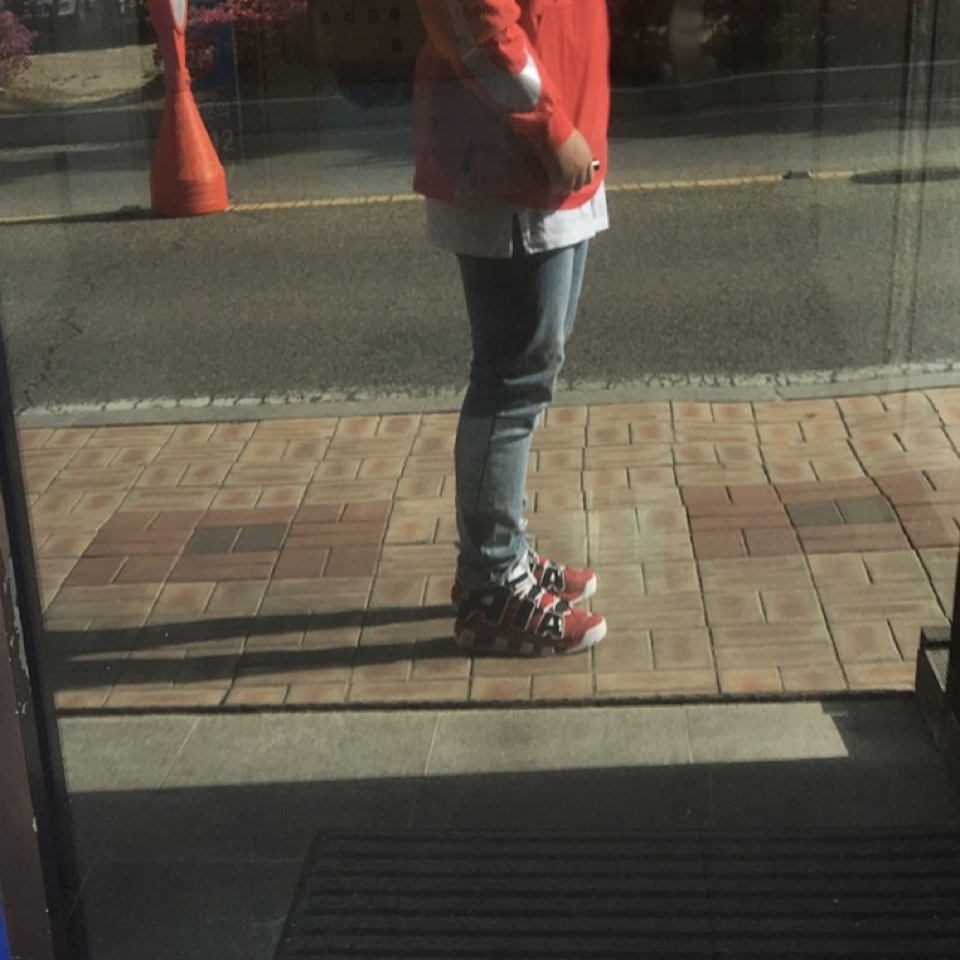 Nike Air More Uptempo 96 Bulls 2021 착용 스타일