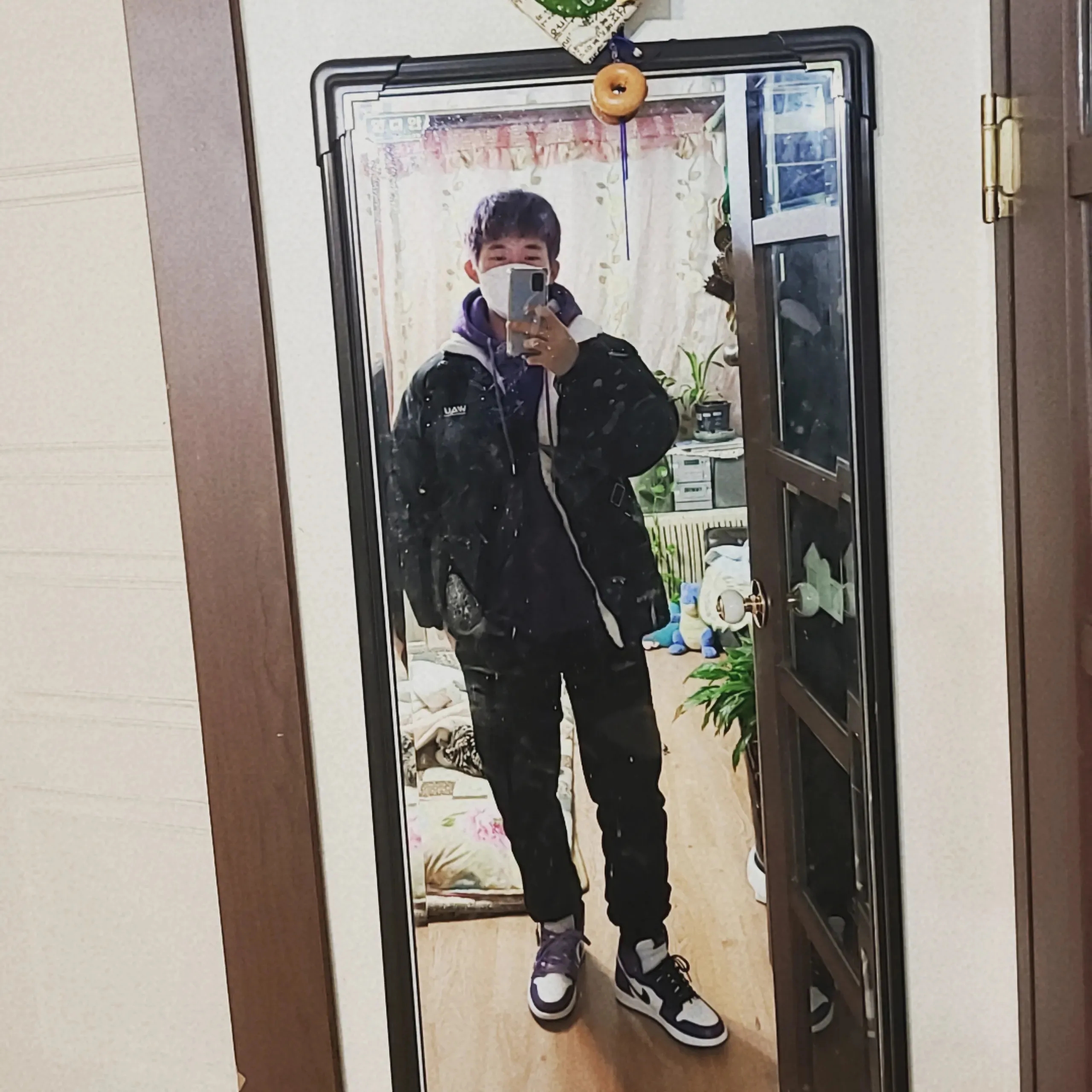 Jordan 1 Retro High OG Court Purple 2020 착용 스타일