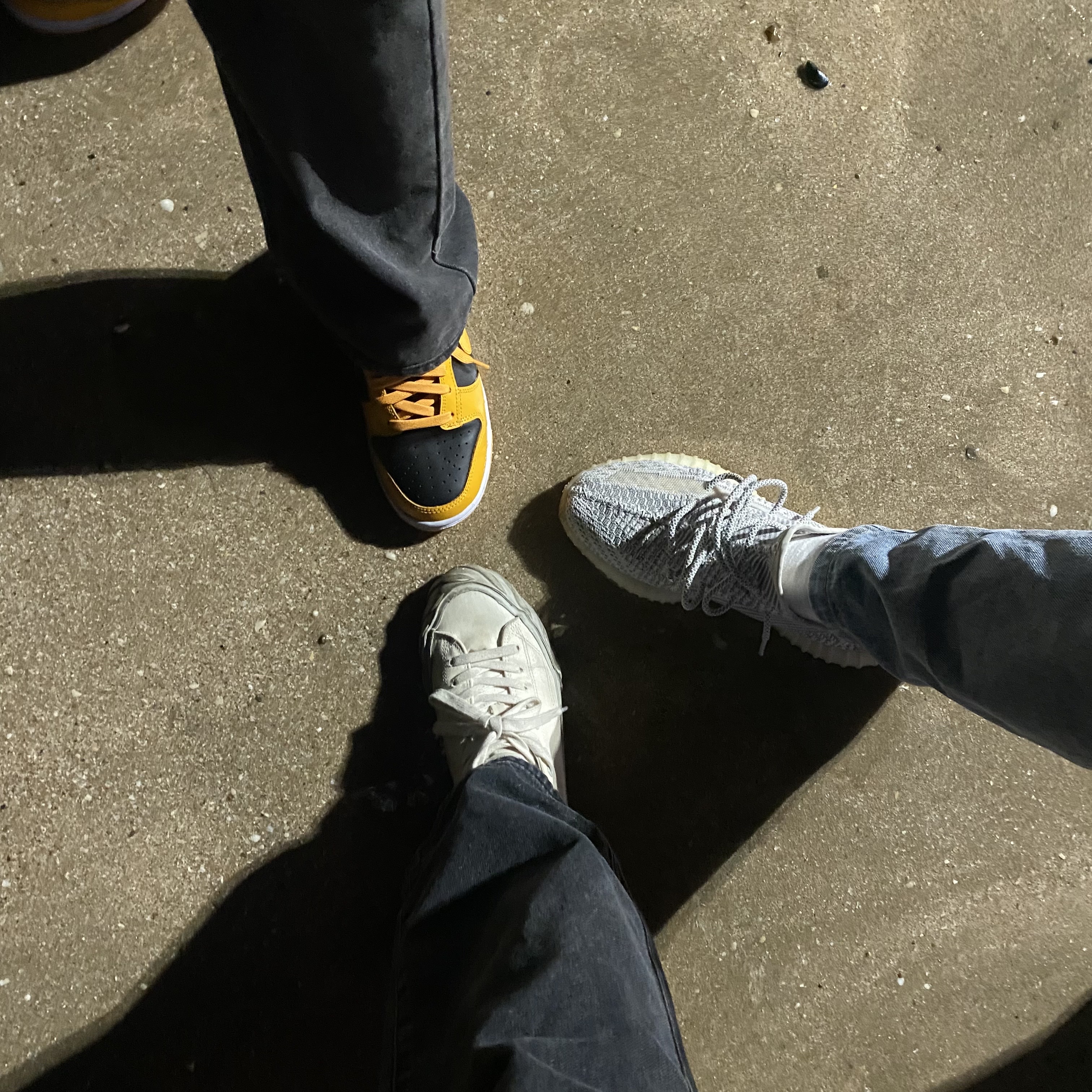 Nike Dunk Low Retro Championship Goldenrod 착용 스타일 - 4