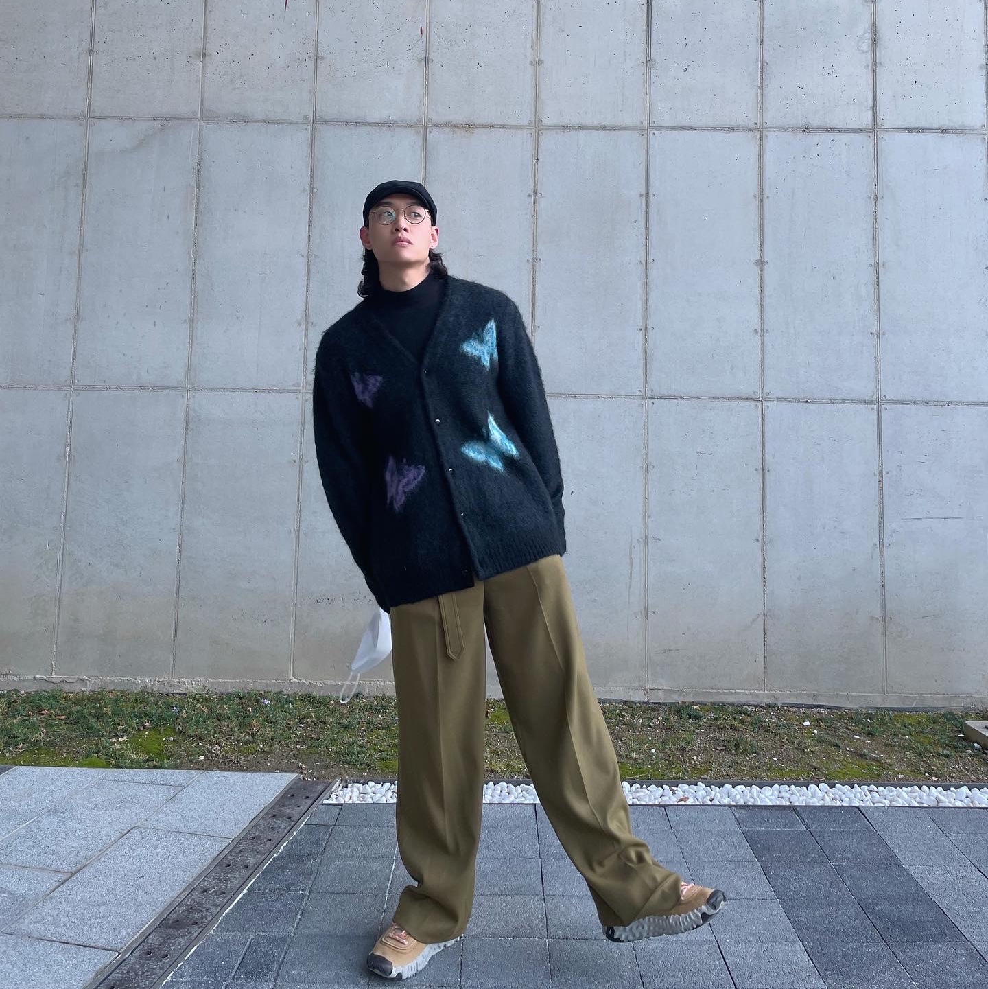 Nike Overbreak SP Fossil 착용 스타일 - 1