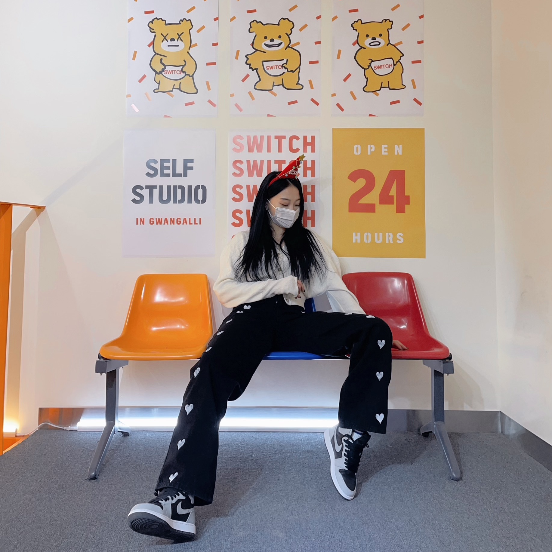 (GS) Jordan 1 Retro High OG Shadow 2.0 착용 스타일