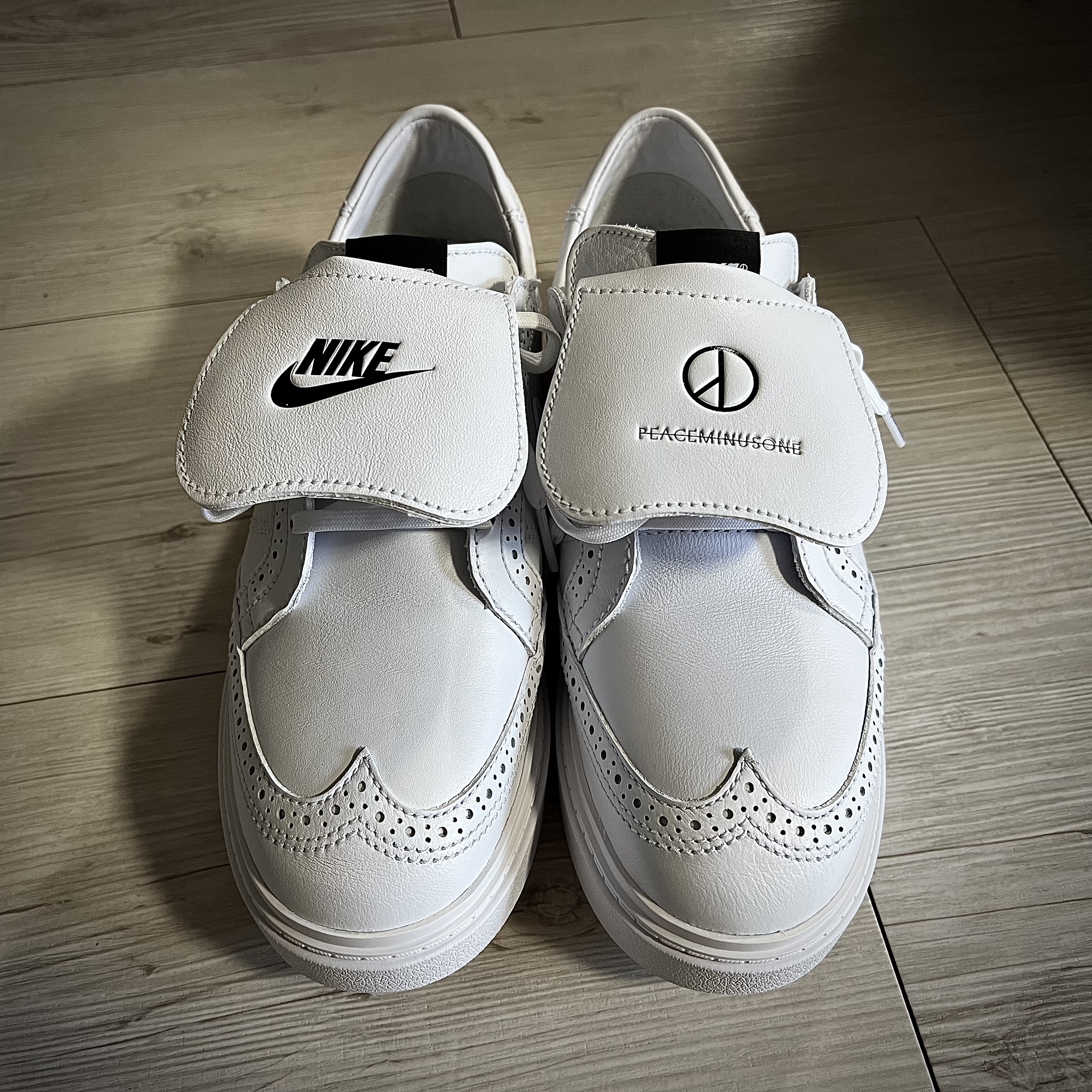 Nike x Peaceminusone Kwondo1 White 착용 스타일