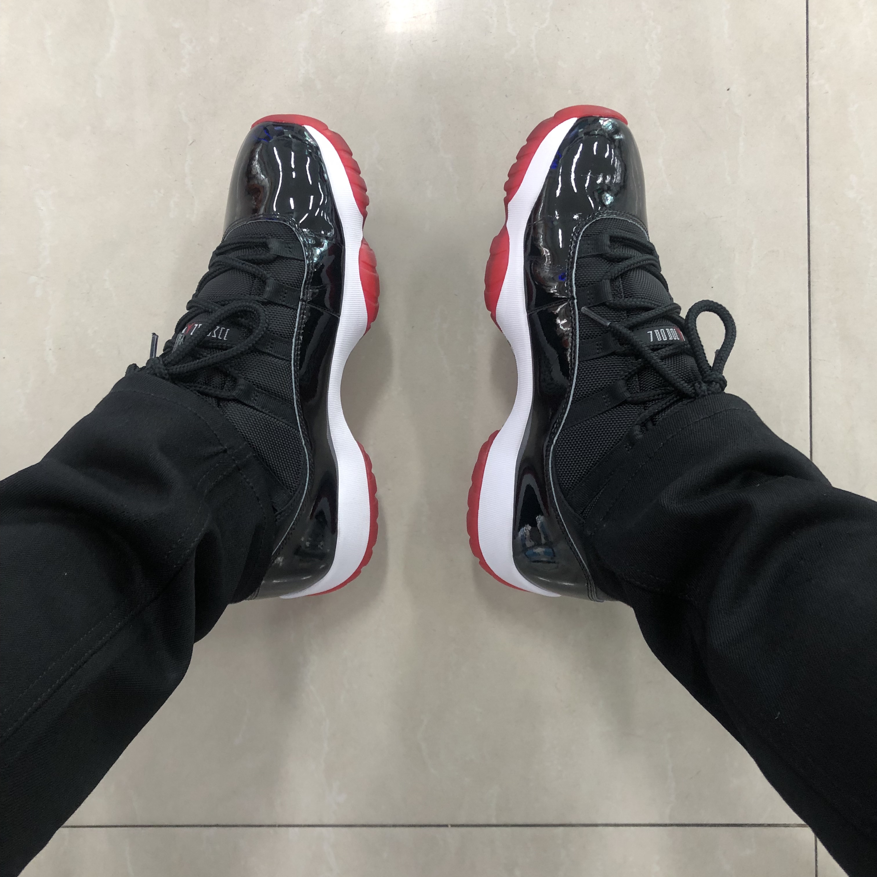 Jordan 11 Retro Bred 2012 착용 스타일